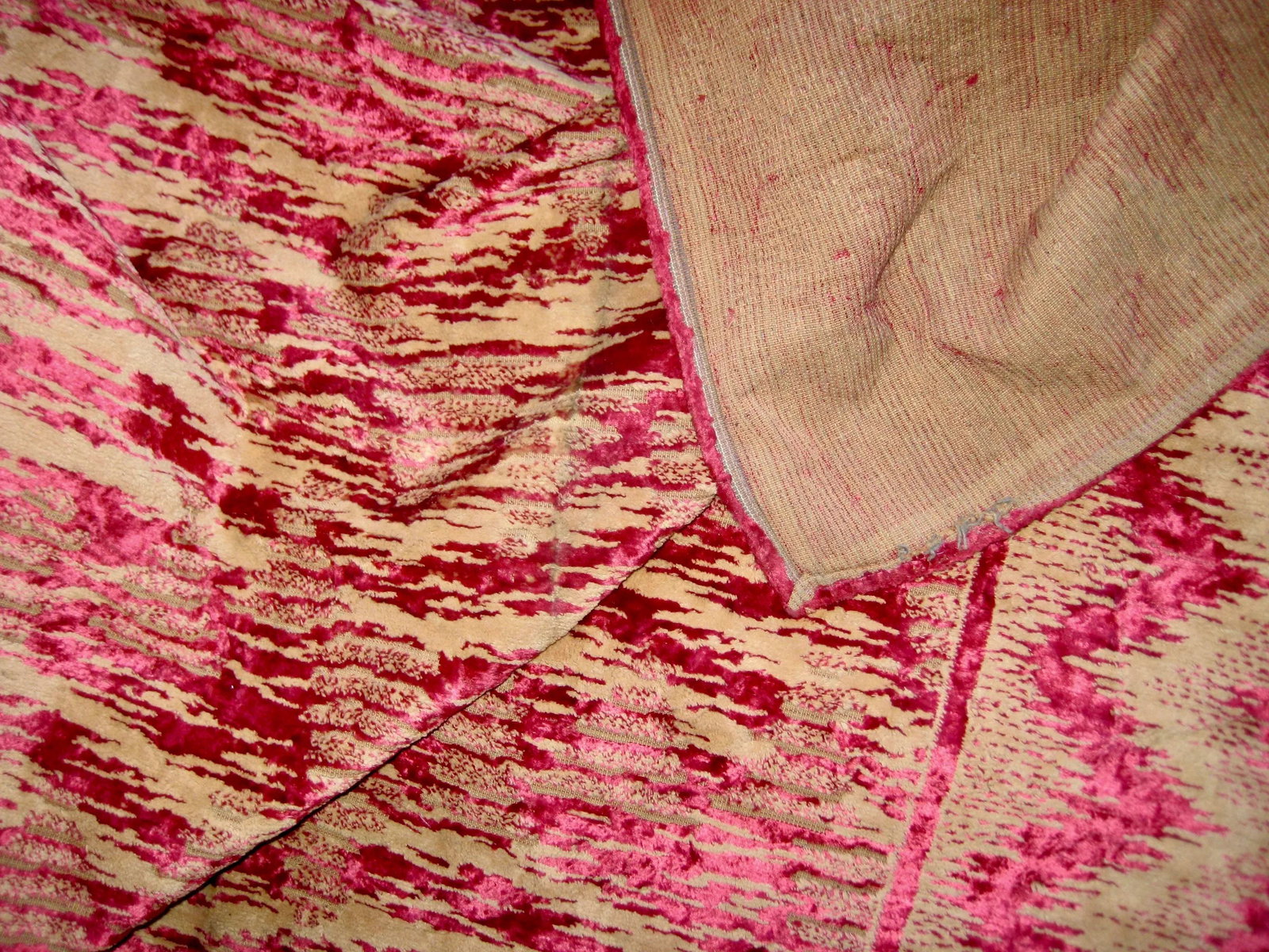 1940s French Art Deco Portiere Drape - 12