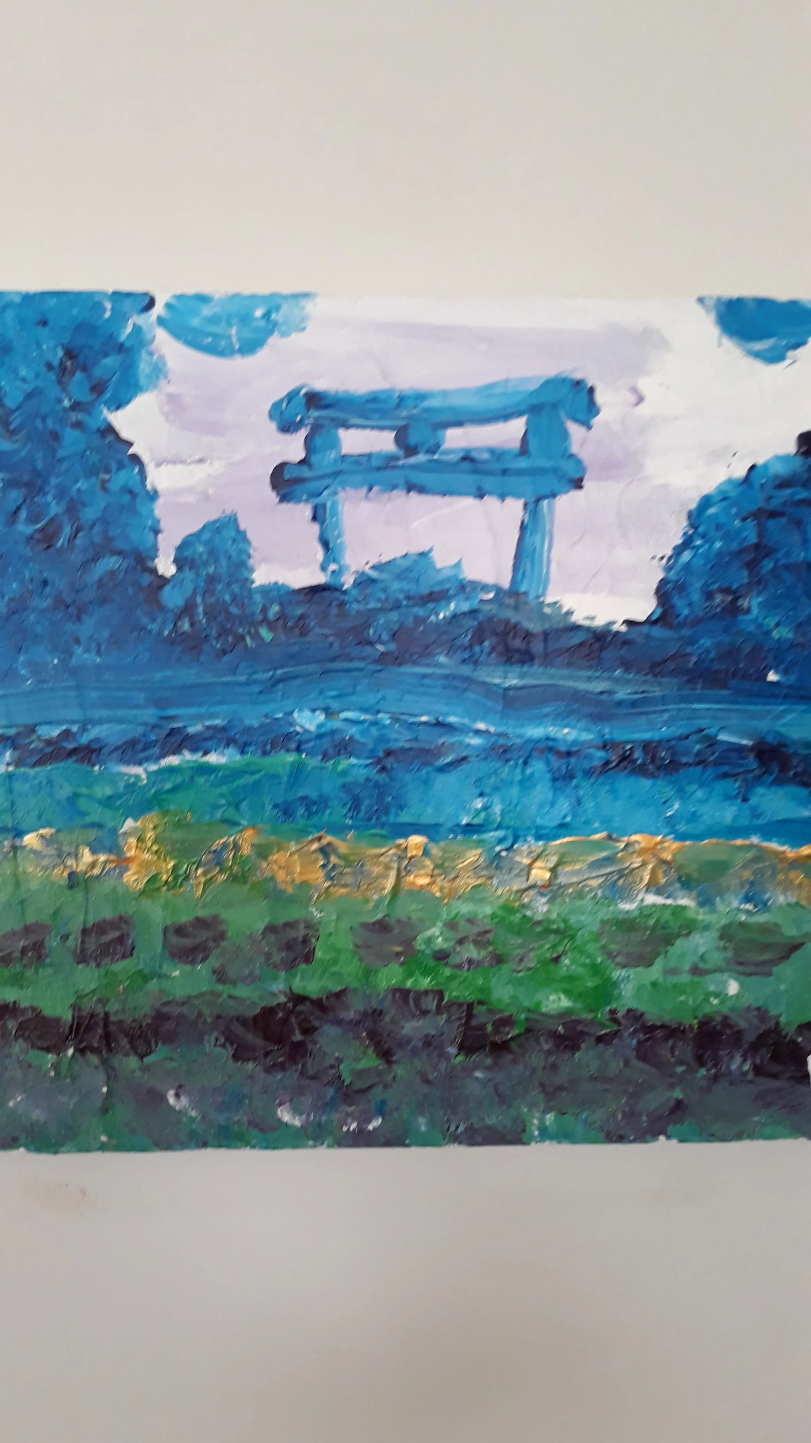 Robert Sundholm "The Garden" Original Painting - 2