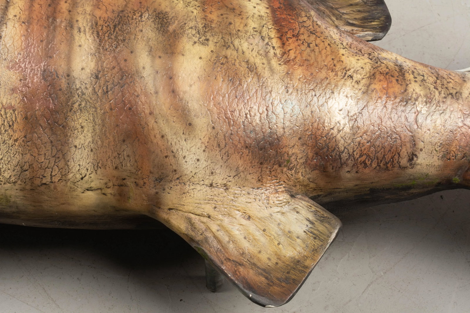 Large Wall 7' Long Hanging Fish Sculpture - 5