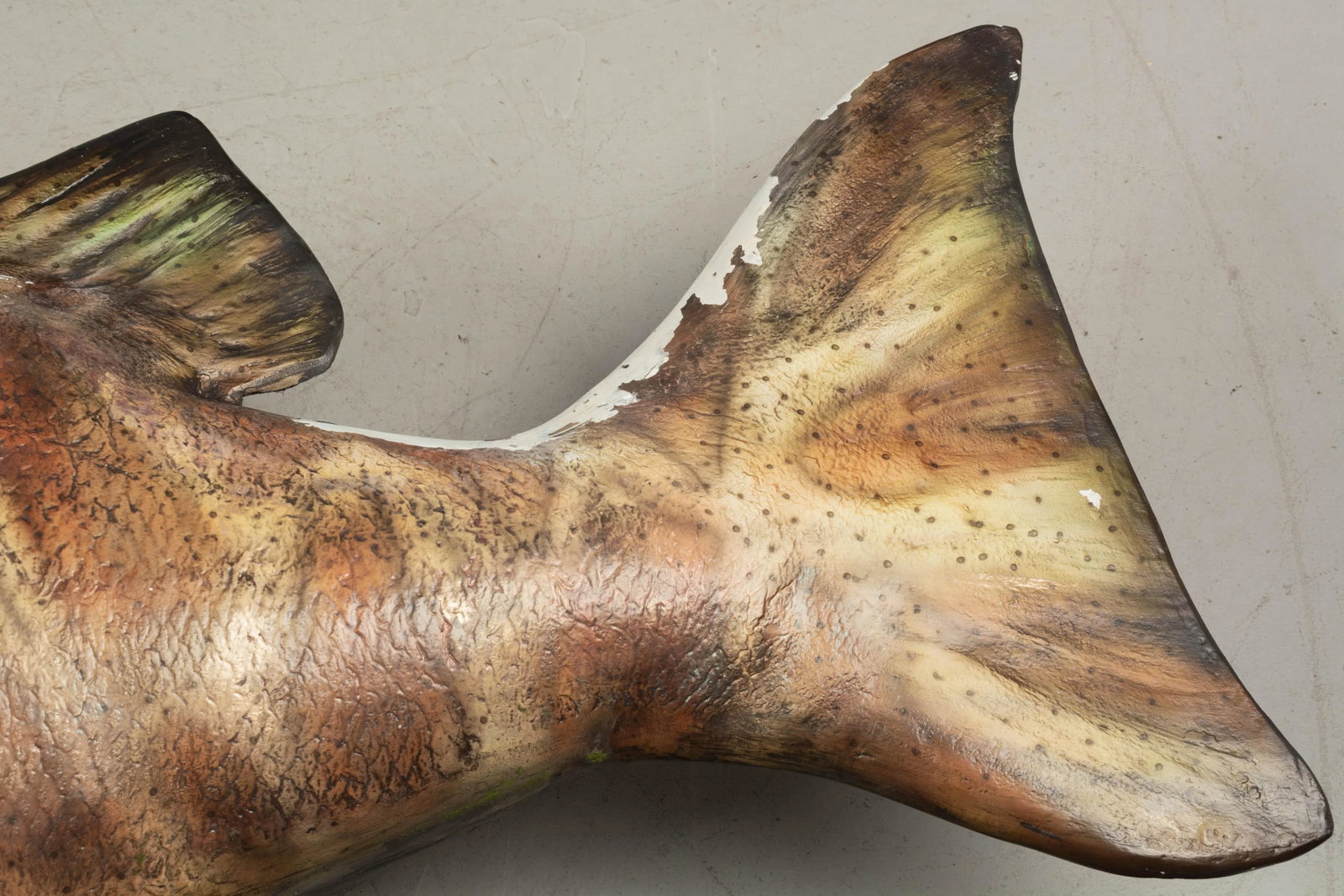 Large Wall 7' Long Hanging Fish Sculpture - 8