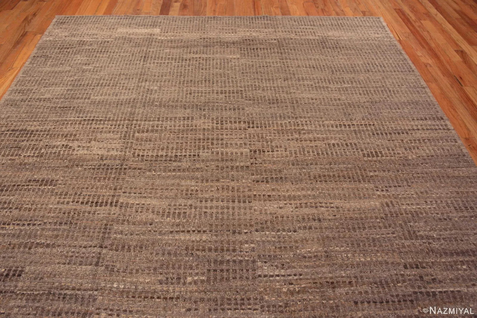 Nazmiyal Collection Neutral Earthy Tribal Geometric Modern Large Rug - 3