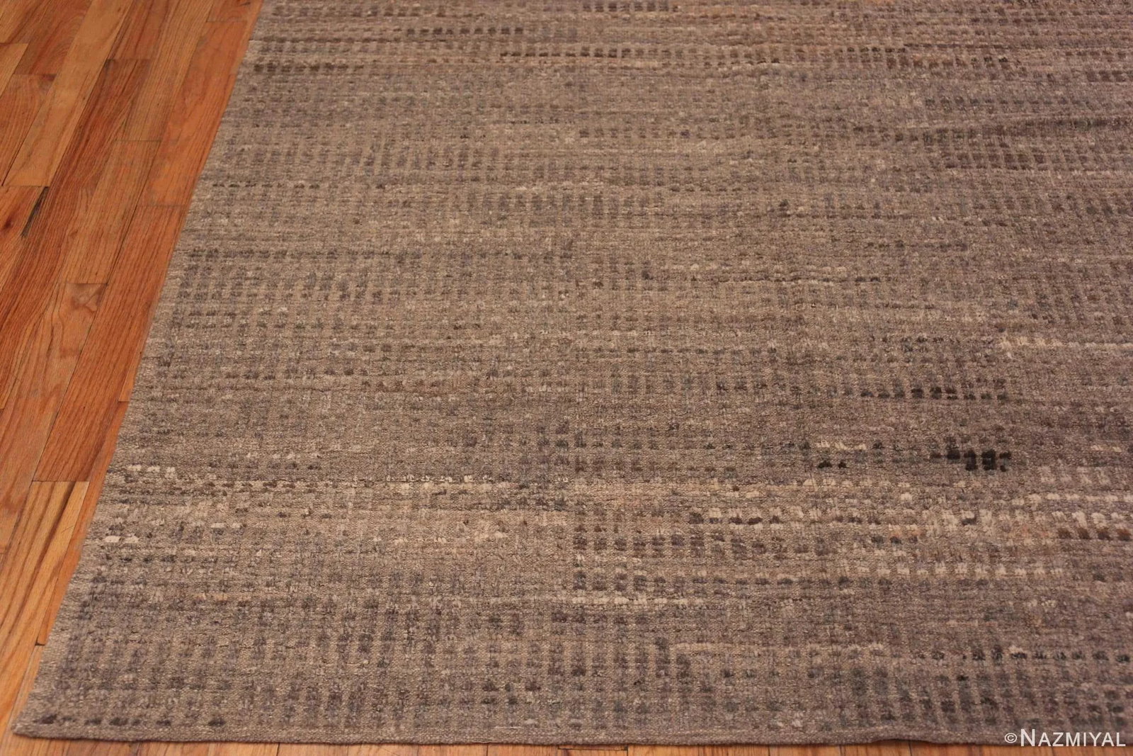 Nazmiyal Collection Neutral Earthy Tribal Geometric Modern Large Rug - 6
