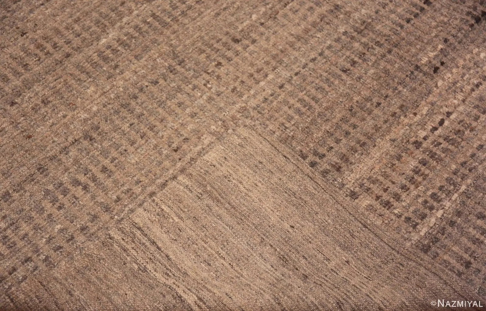 Nazmiyal Collection Neutral Earthy Tribal Geometric Modern Large Rug - 8