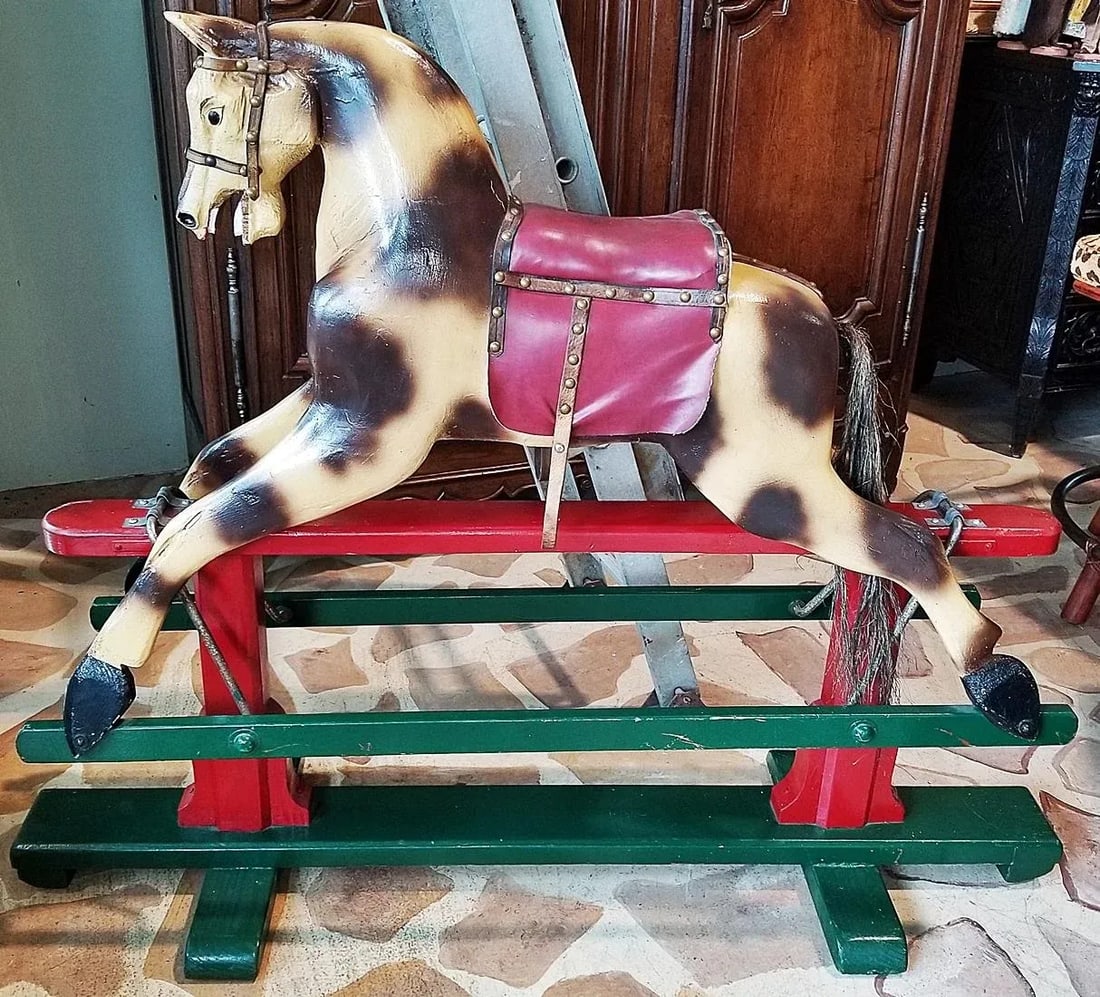 Late 19th Century Antique American Hobby Horse - 2