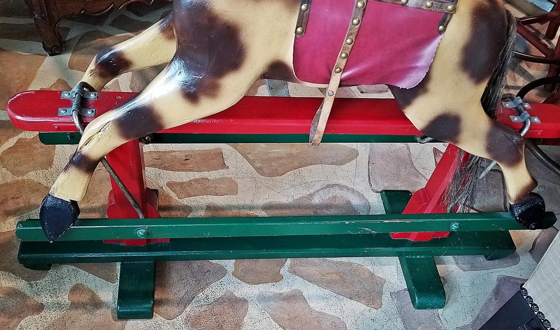 Late 19th Century Antique American Hobby Horse - 6