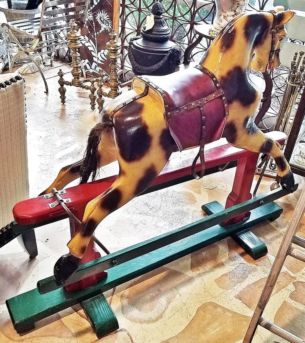 Late 19th Century Antique American Hobby Horse - 7
