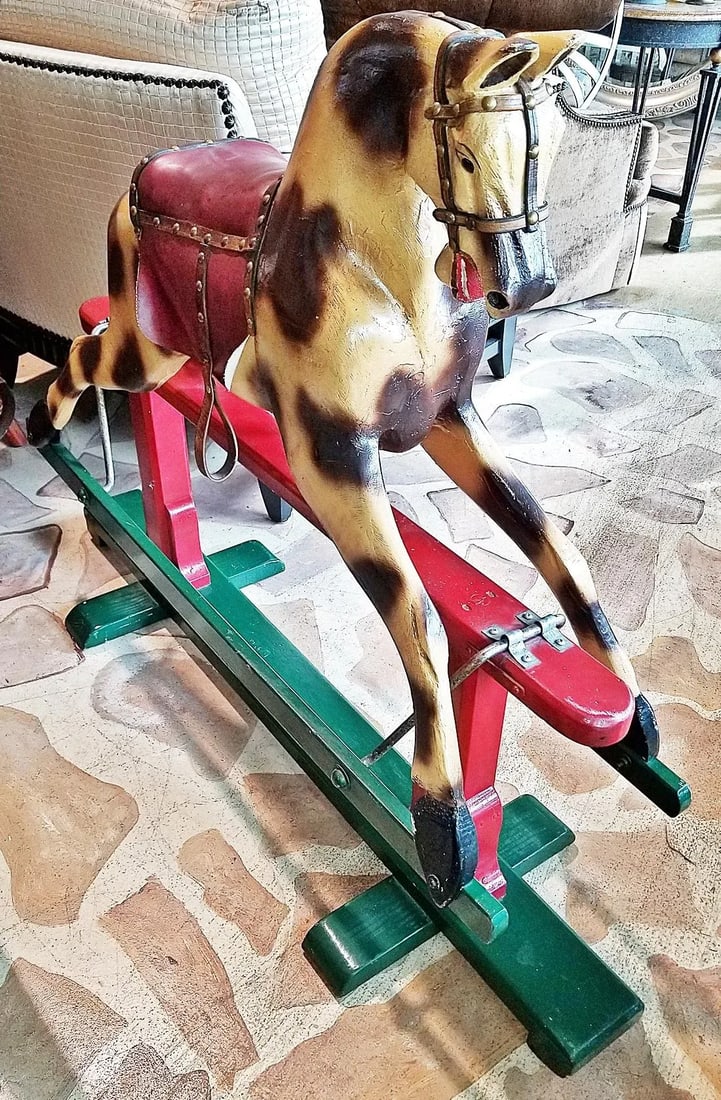 Late 19th Century Antique American Hobby Horse - 8