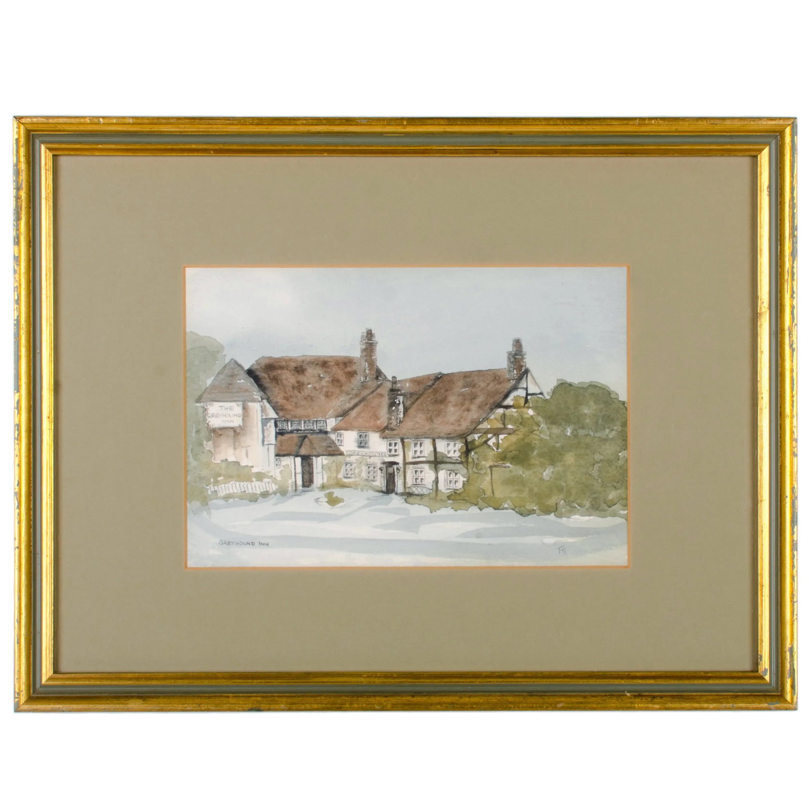 Thomas Taylor Ireland - British Pubs Watercolor Paintings - Set of 5 - 2