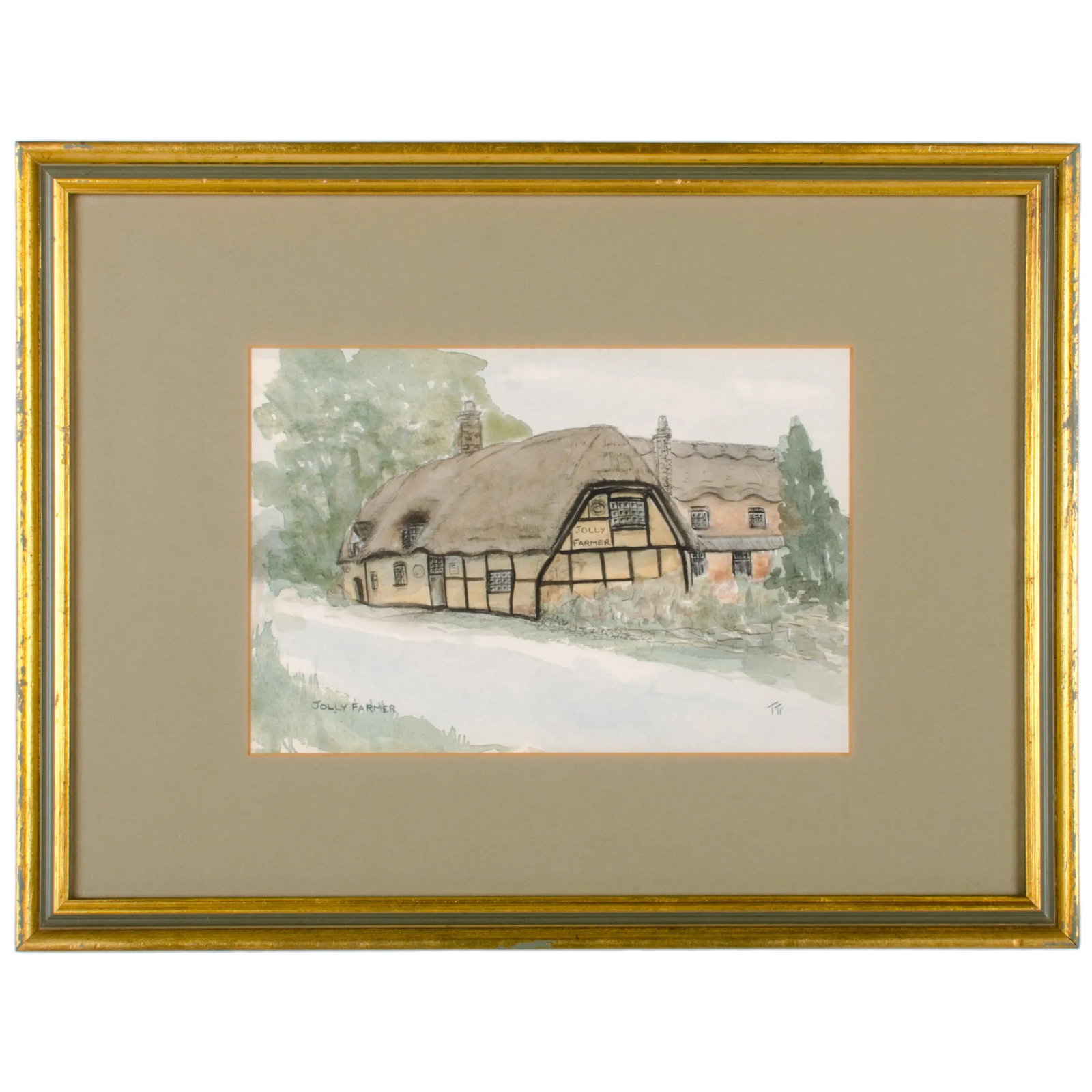 Thomas Taylor Ireland - British Pubs Watercolor Paintings - Set of 5 - 4