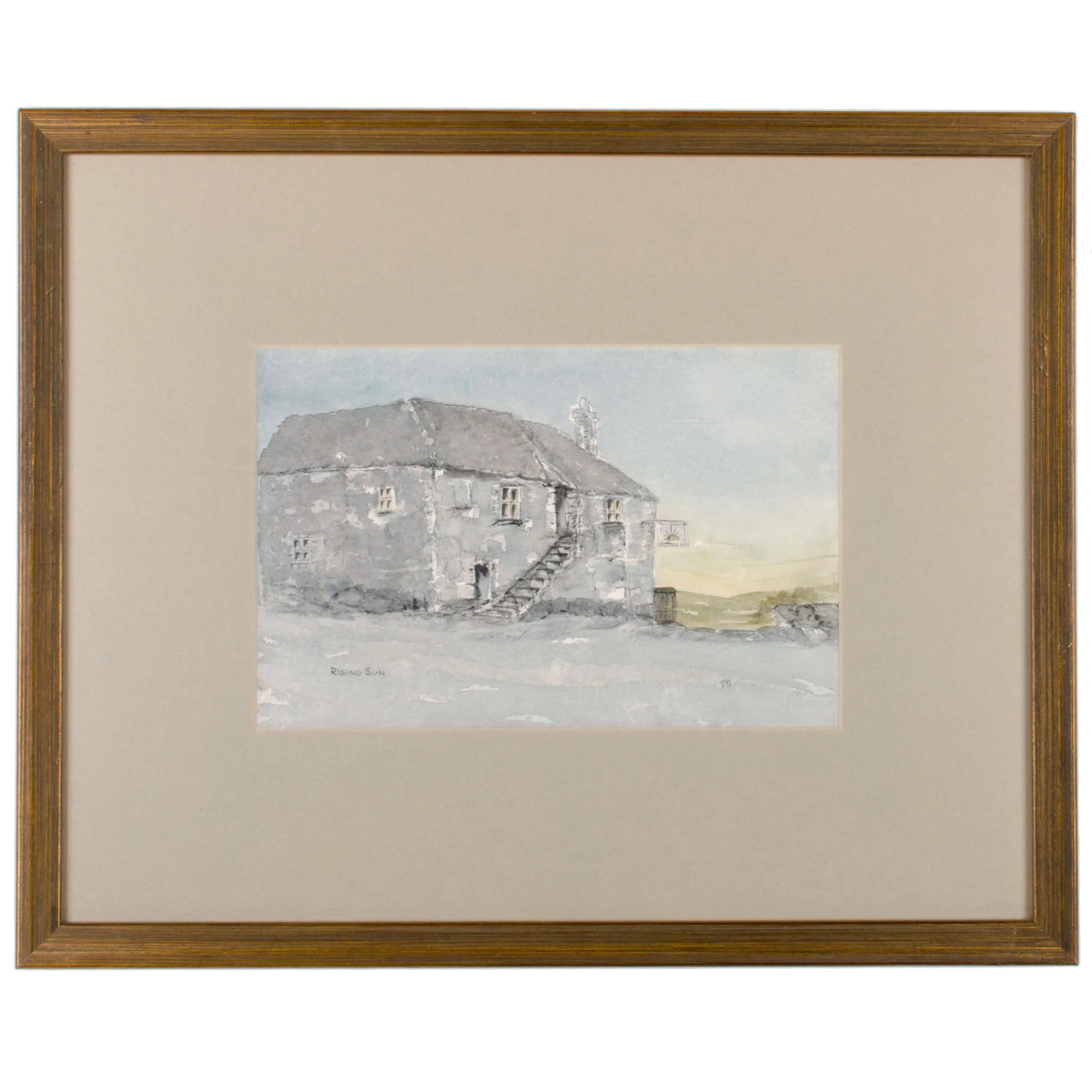 Thomas Taylor Ireland - British Pubs Watercolor Paintings - Set of 5 - 6