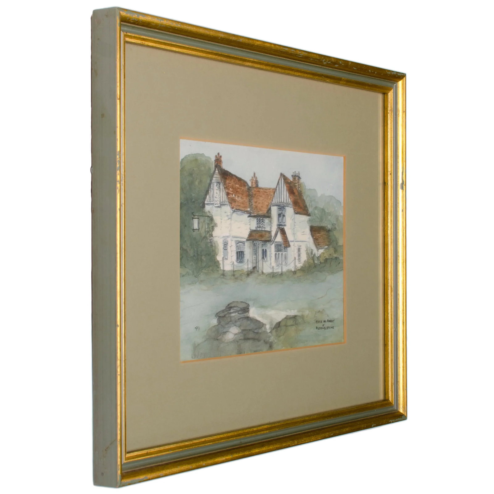 Thomas Taylor Ireland - British Pubs Watercolor Paintings - Set of 5 - 8