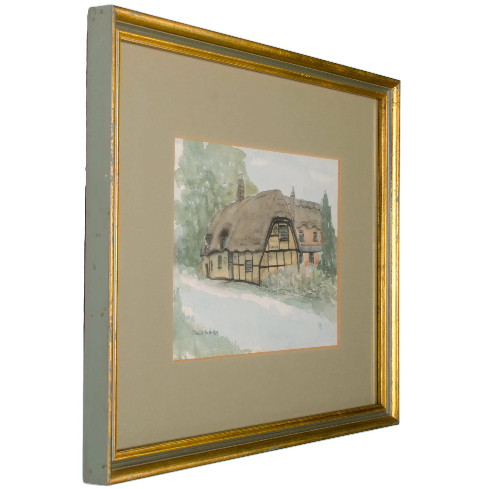 Thomas Taylor Ireland - British Pubs Watercolor Paintings - Set of 5 - 9