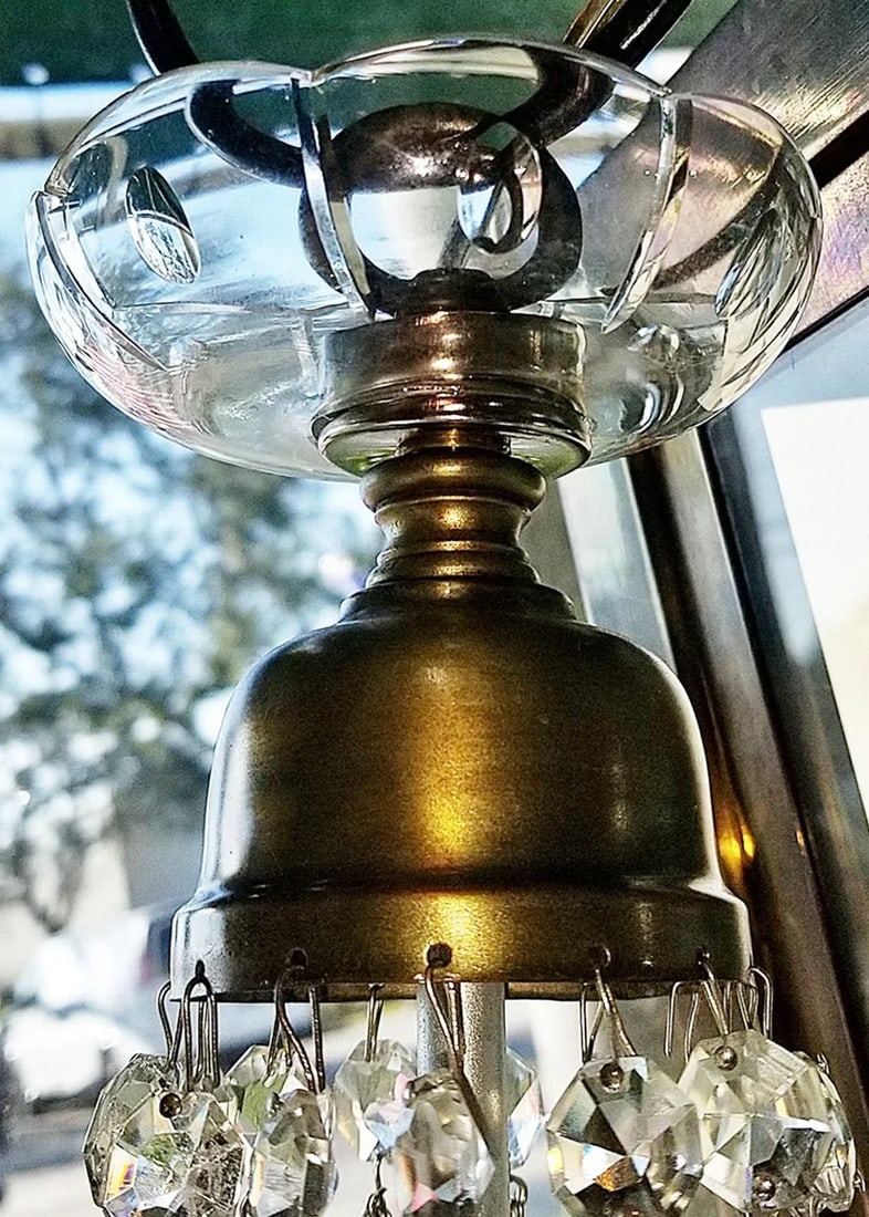 1930s Waterfall Crystal Chandelier - 5