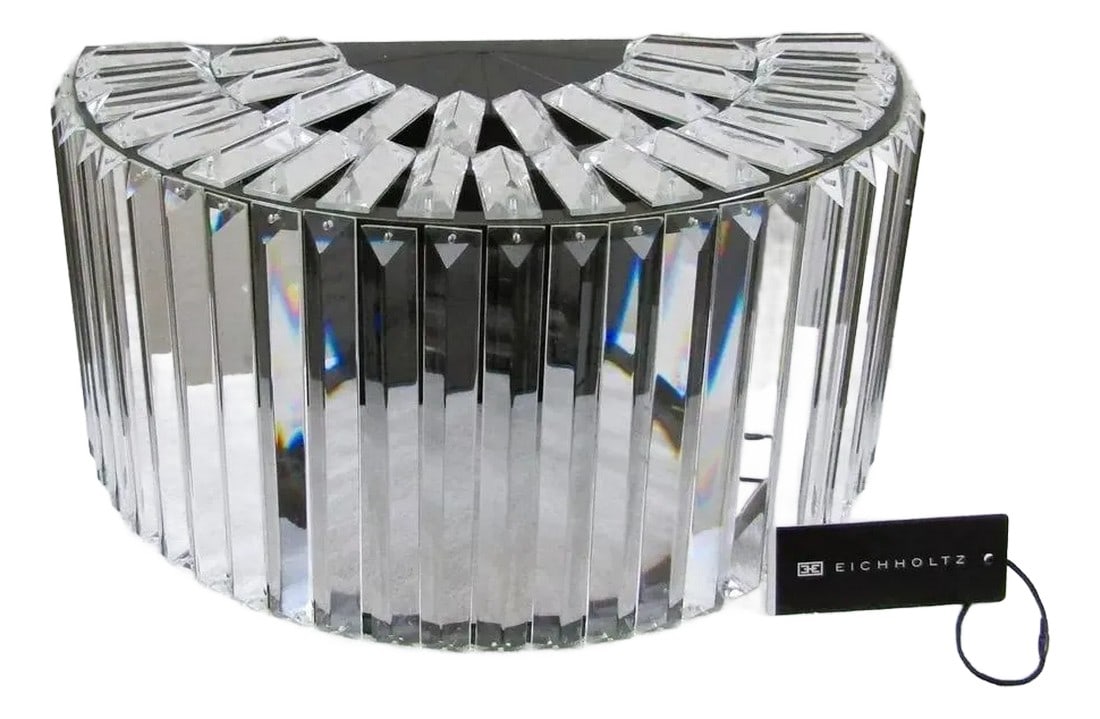 Eichholtz Infinity Crystal Glass Rods Wall Lamp (1 of 10)