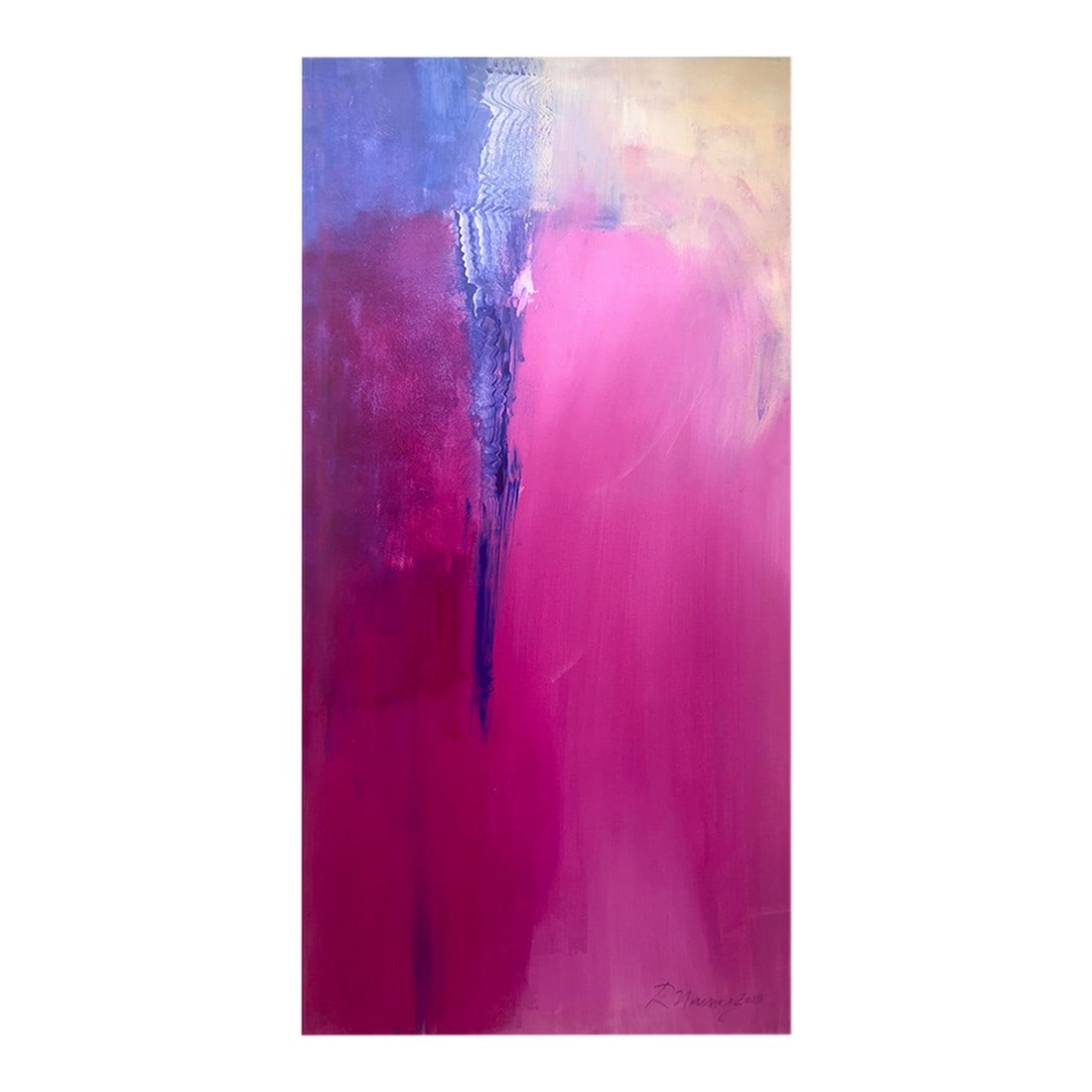 Flamingo Original Abstract Painting