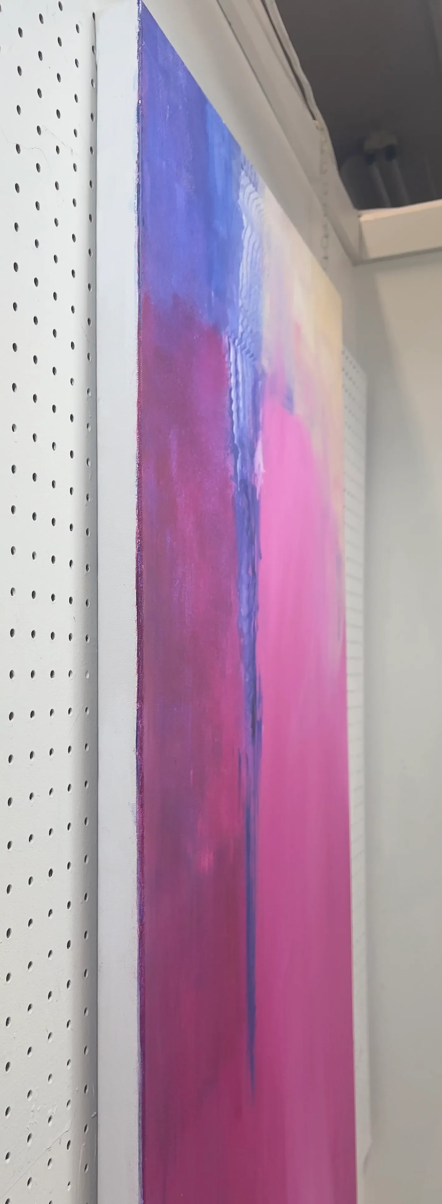 Flamingo Original Abstract Painting - 5
