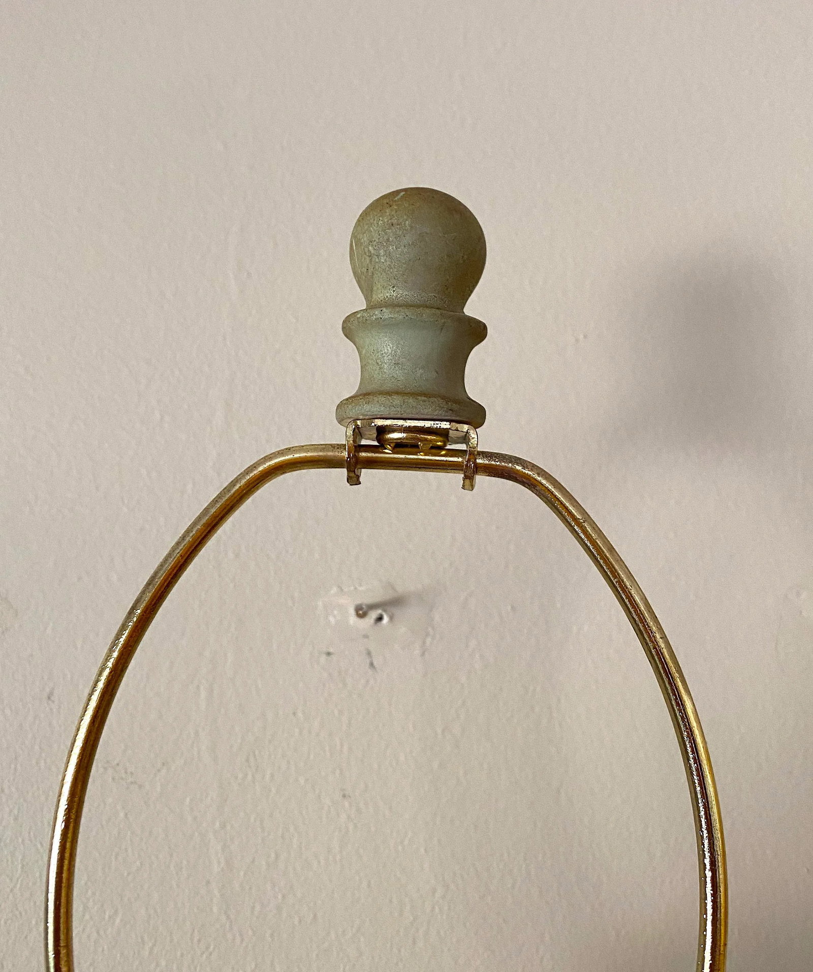 1990s Michael Berman Venetian Florentine Giltwood Style Table Lamp, Signed - 7