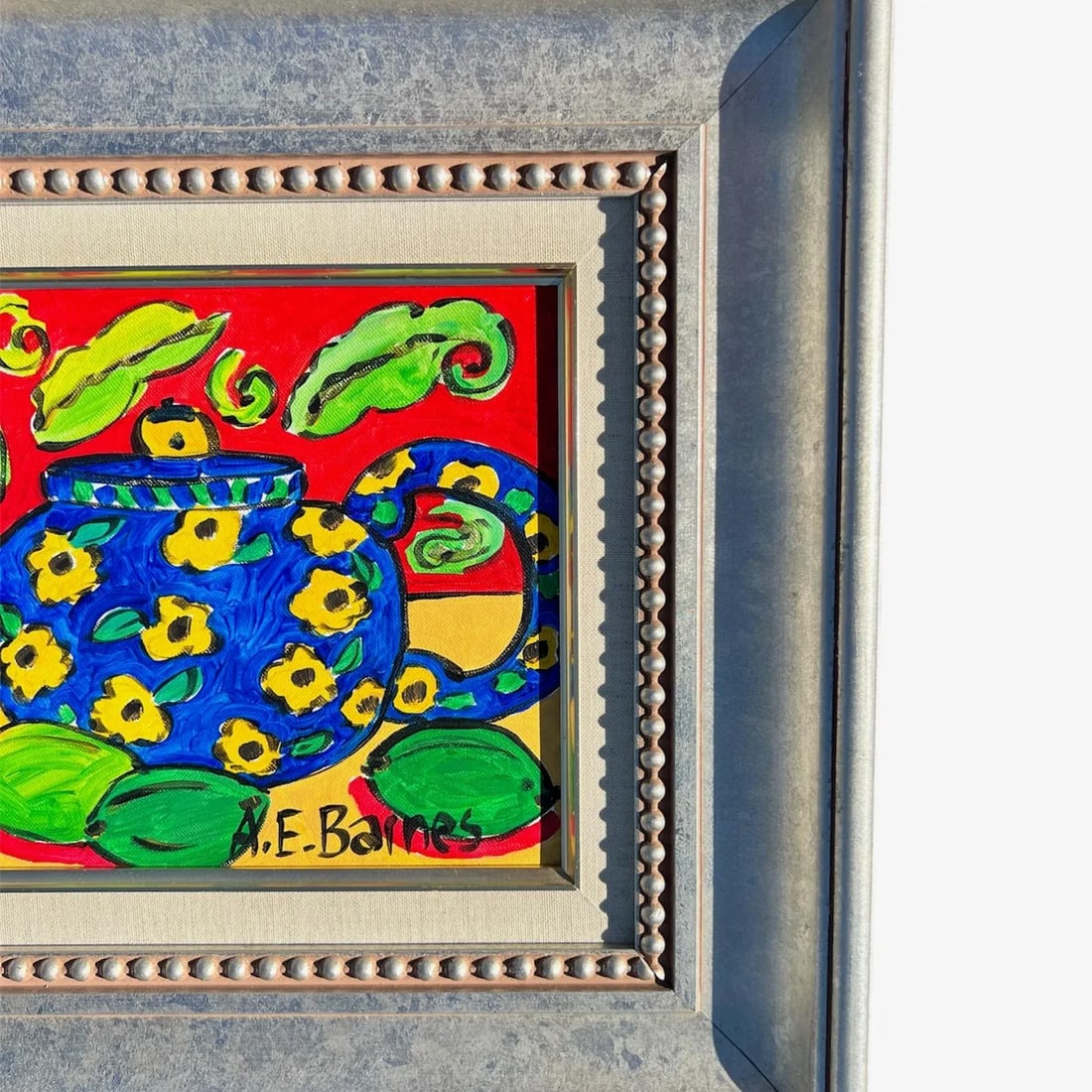 Original a.e. Barnes Still Life, Signed & Framed - 4