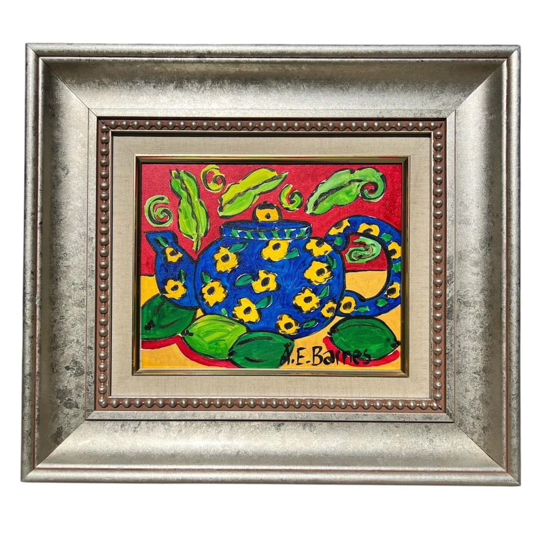 Original a.e. Barnes Still Life, Signed & Framed - 7