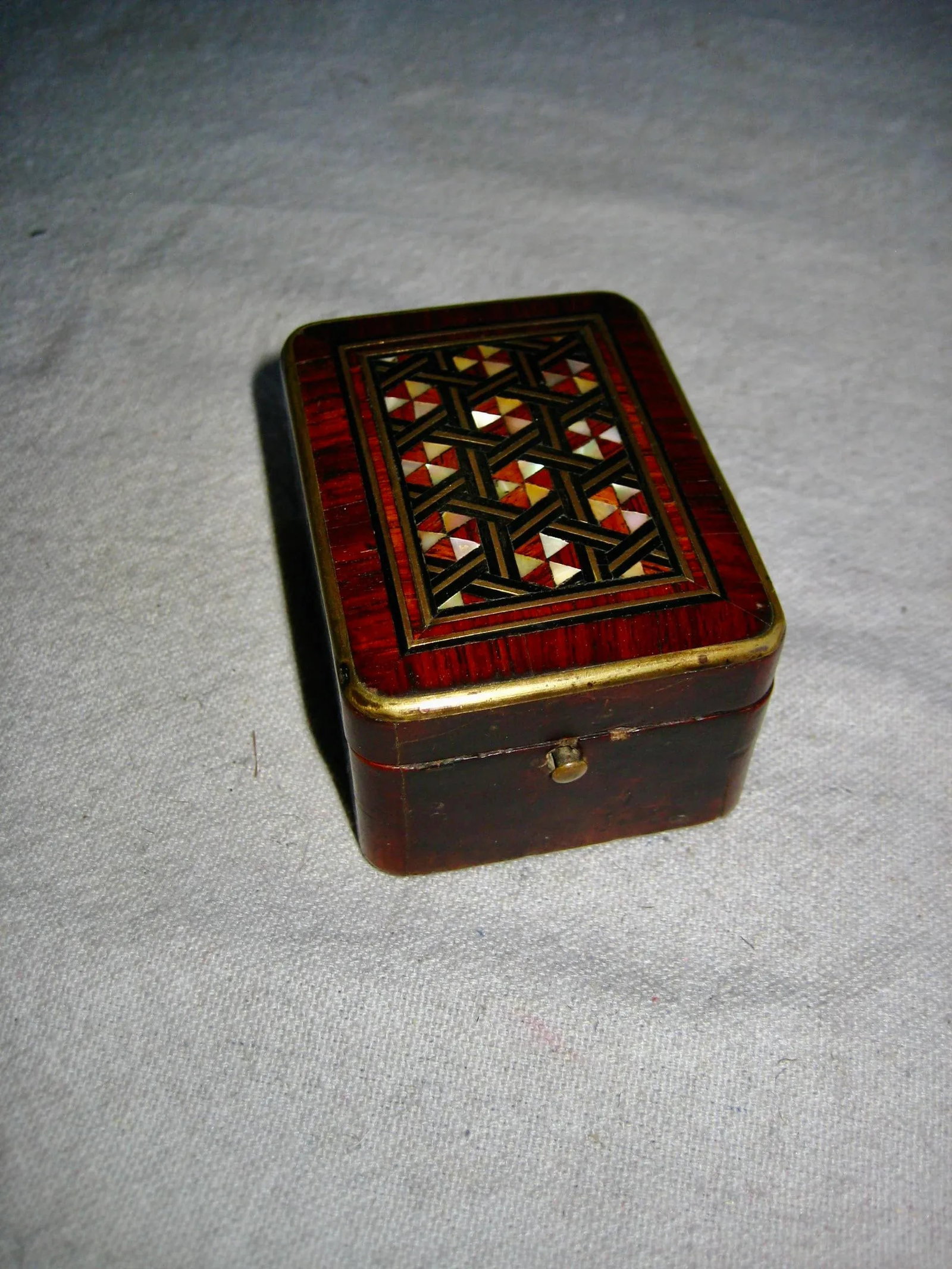 Mid 19th Century French Louis Philippe Inlay Watch Holder Box - 4