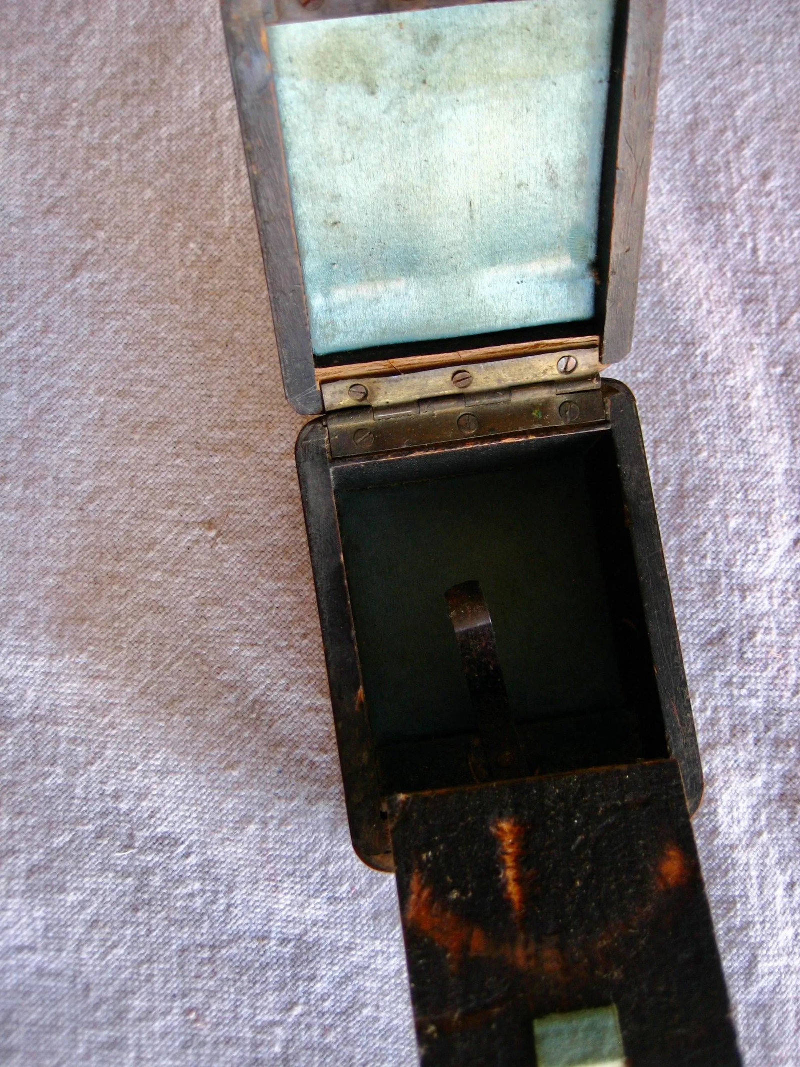 Mid 19th Century French Louis Philippe Inlay Watch Holder Box - 6