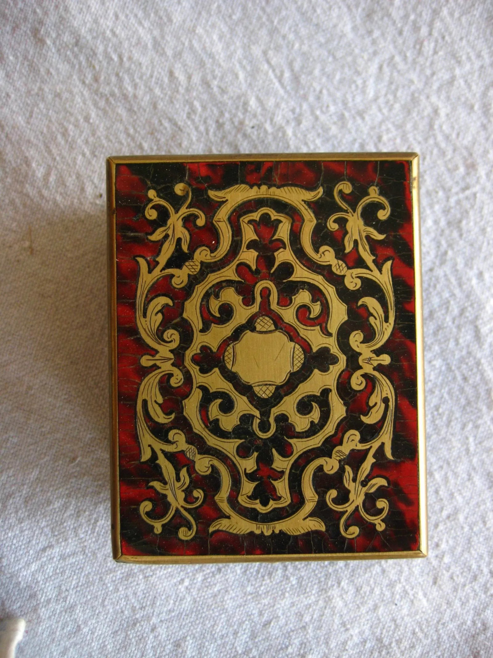 Mid 19th Century French Napoleon III Boulle Style Watch Holder Box - 3