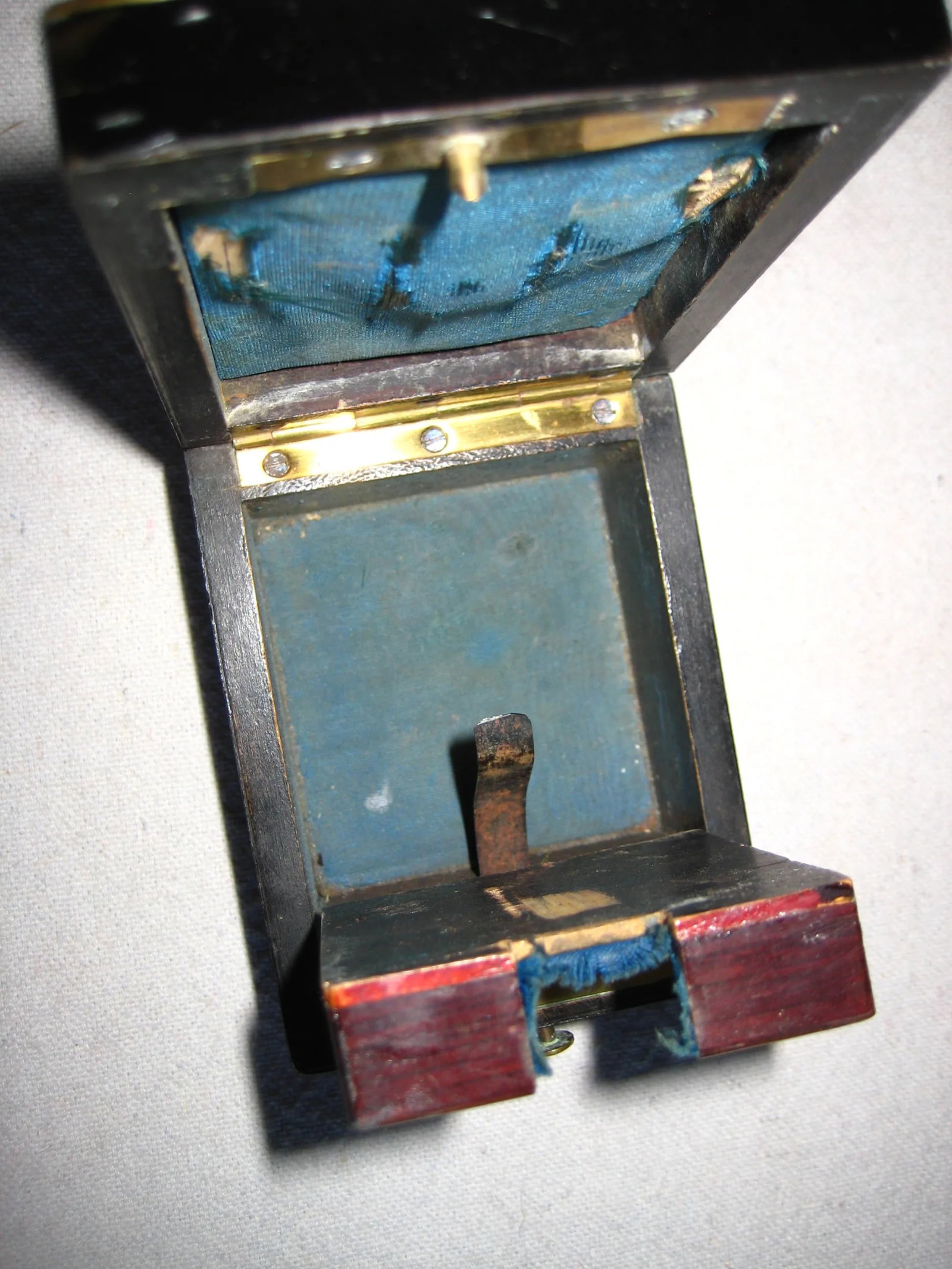 Mid 19th Century French Napoleon III Boulle Style Watch Holder Box - 8