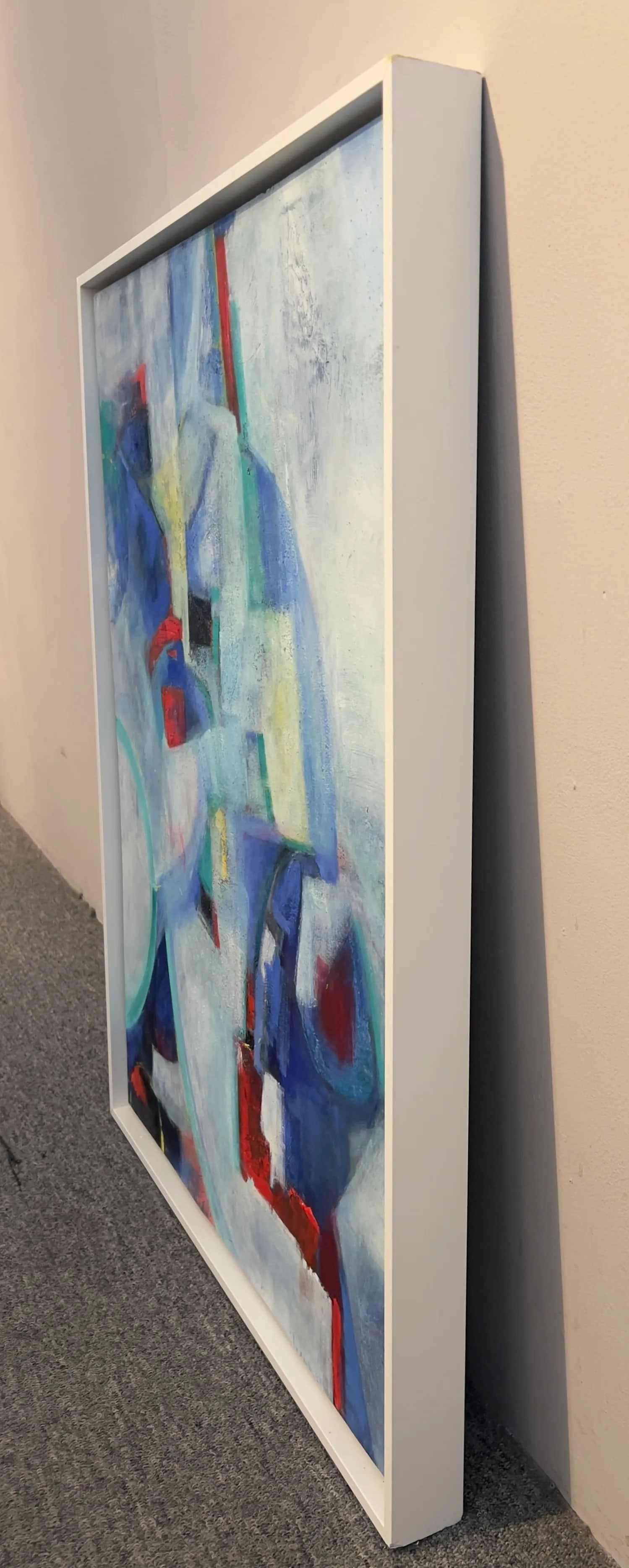 Moonlight Reveries, an Abstract Painting, Framed - 5