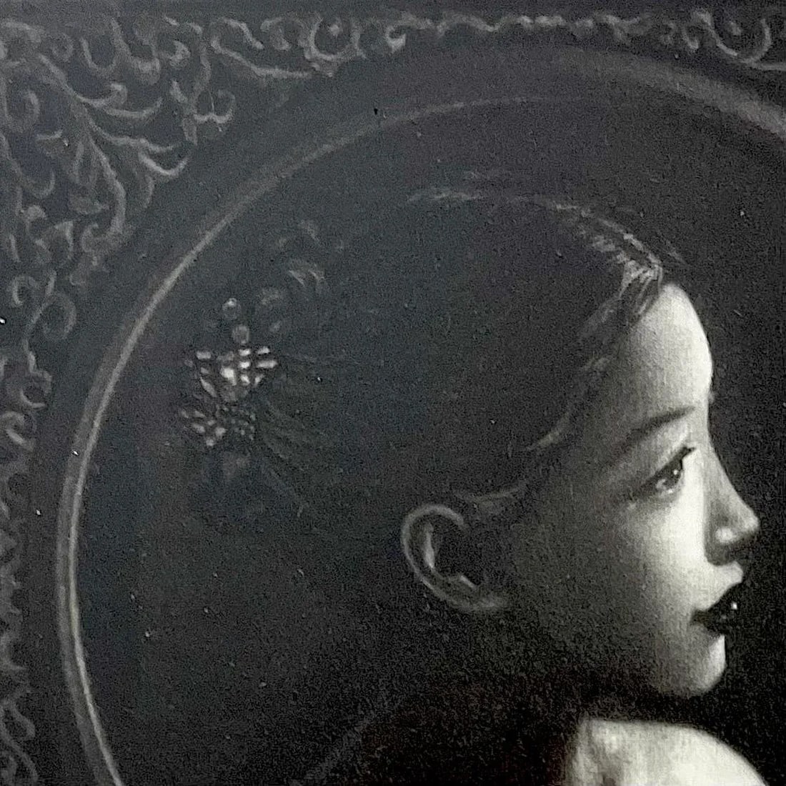 Takahashi Ushio 1998 Japanese Mezzotint Signed and Dated - 4