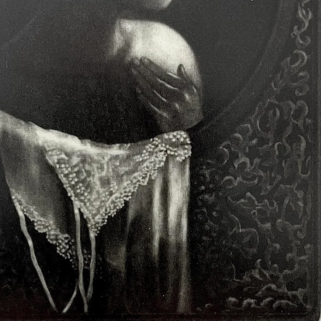 Takahashi Ushio 1998 Japanese Mezzotint Signed and Dated - 6