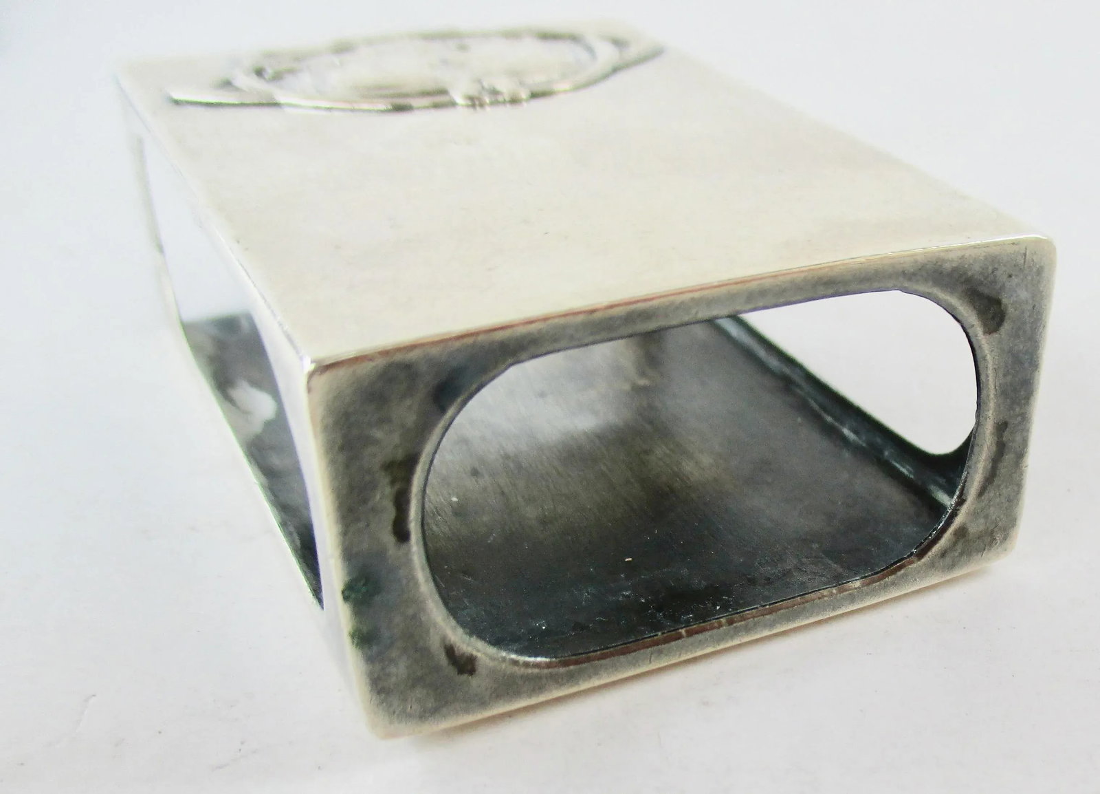 Russian Silver Match Box Cover - 3