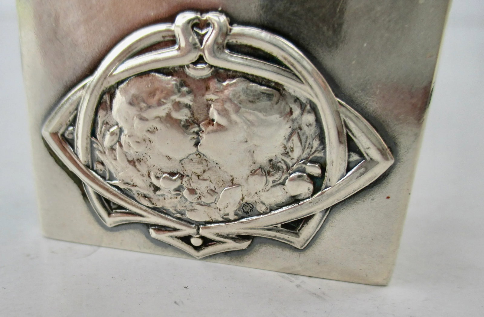 Russian Silver Match Box Cover - 4