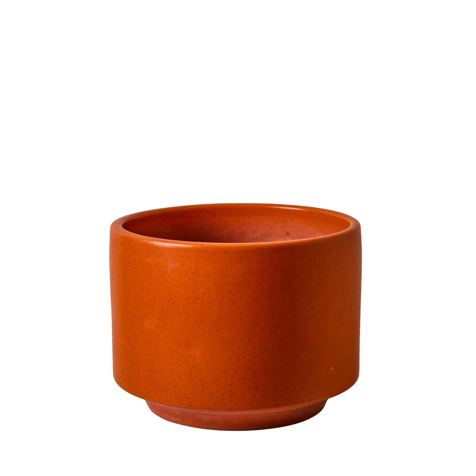 1960s Gainey Orange Glazed Planters - Set of 3 - 5
