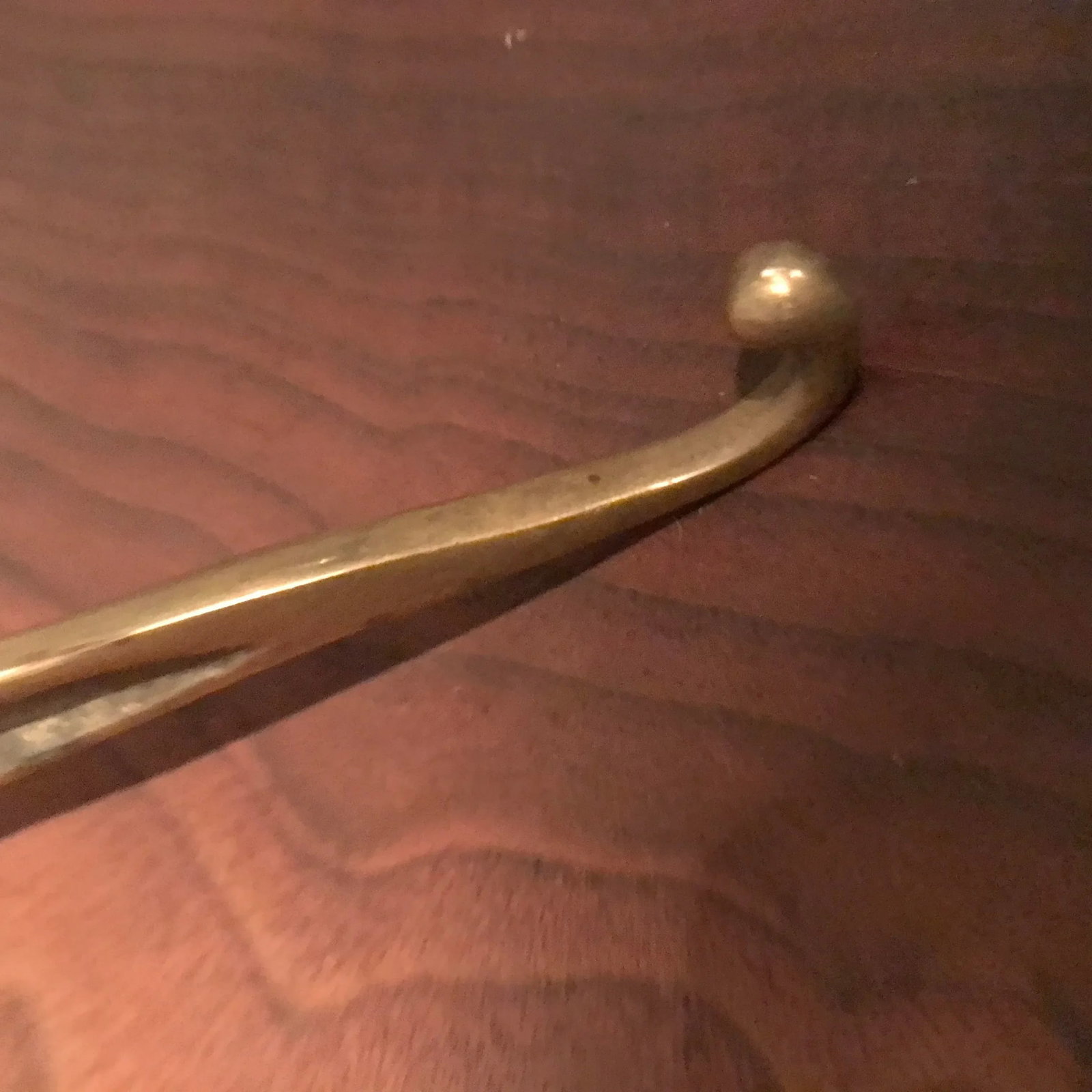 Vintage 1940s Brass Court Jester Nutcracker - 6
