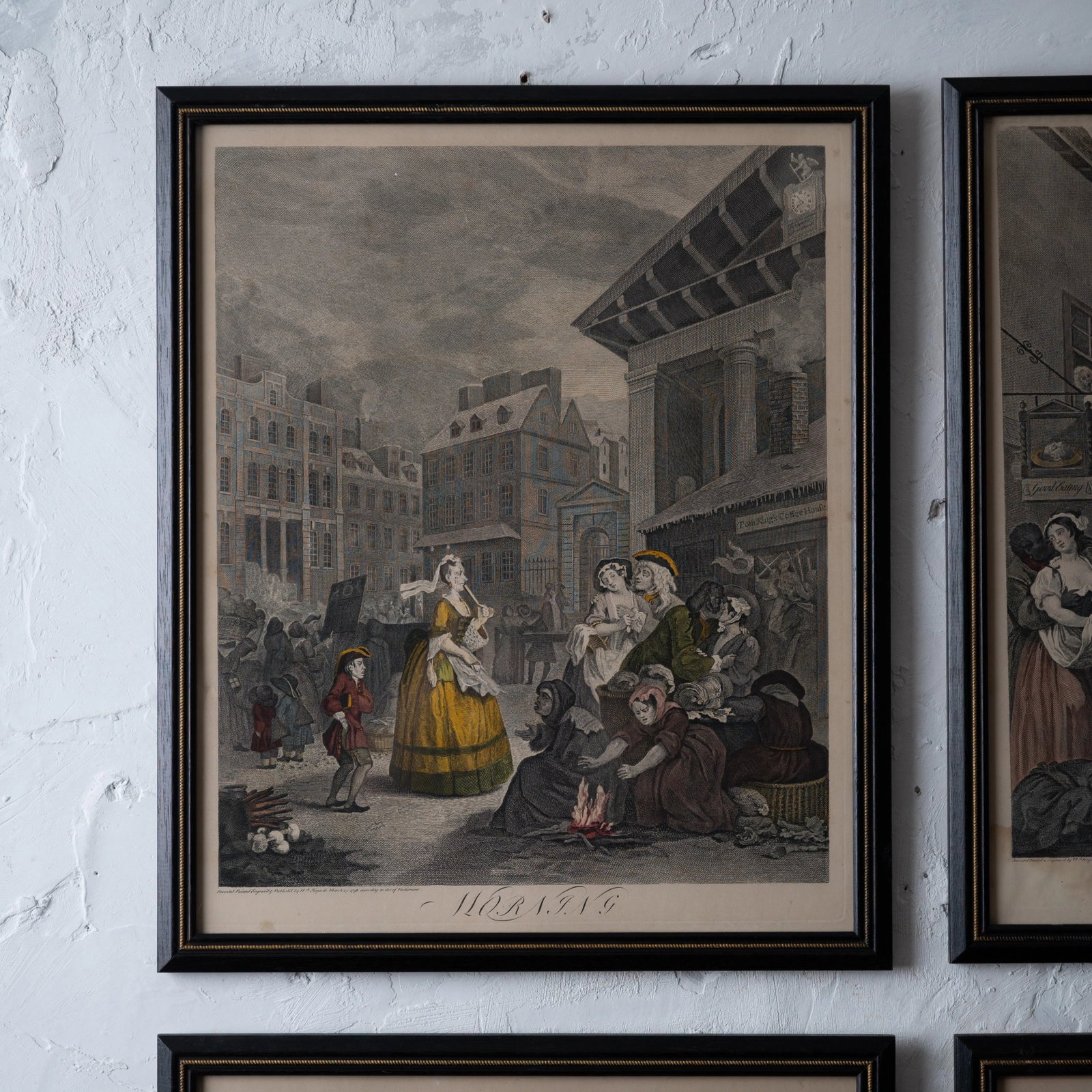 William Hogarth, the Four Times of the Day - Set of 4 - 3