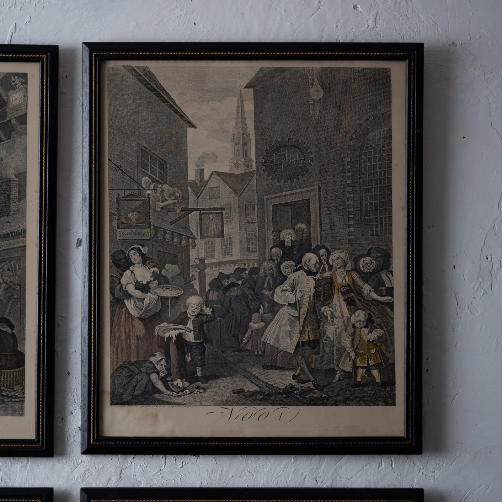 William Hogarth, the Four Times of the Day - Set of 4 - 4