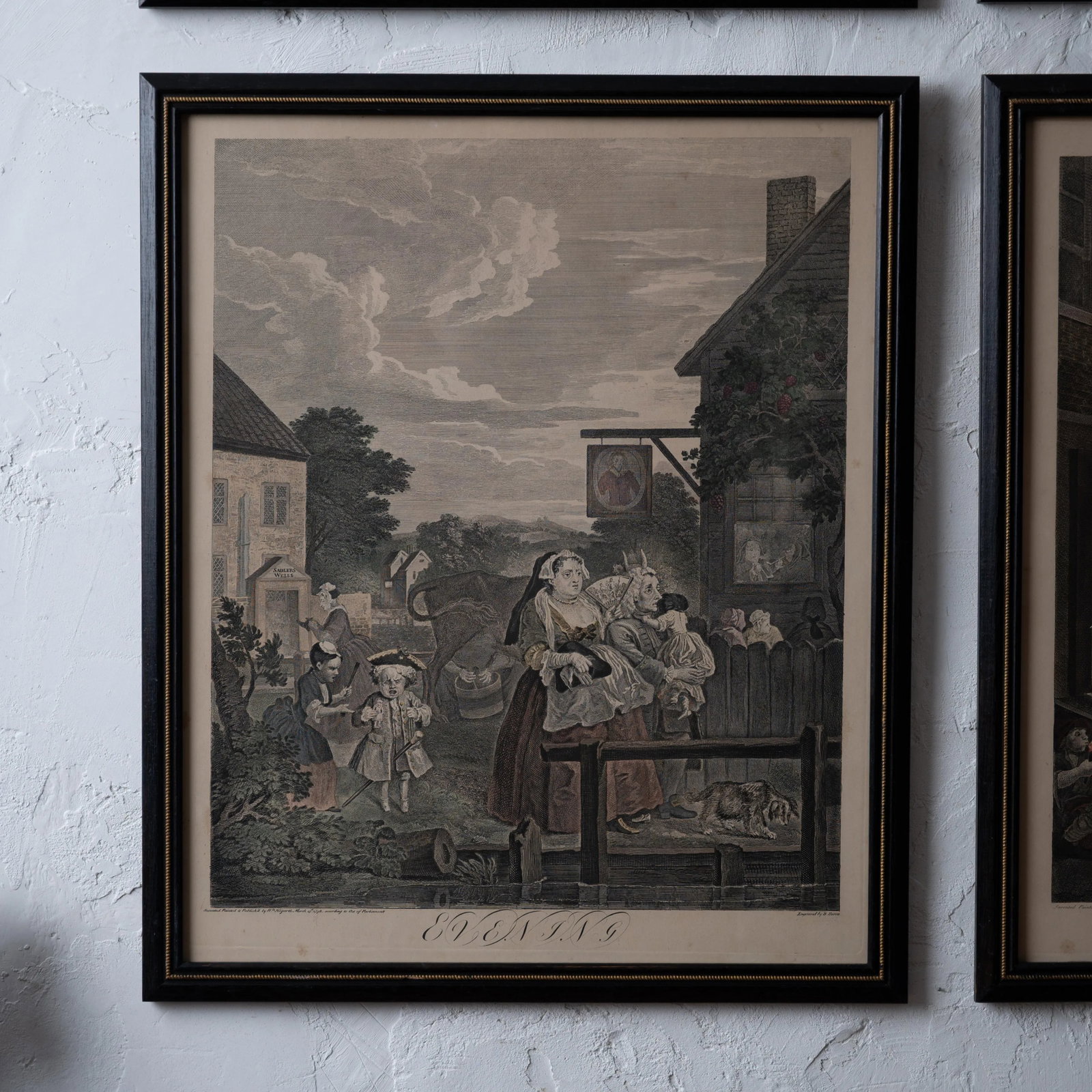 William Hogarth, the Four Times of the Day - Set of 4 - 5