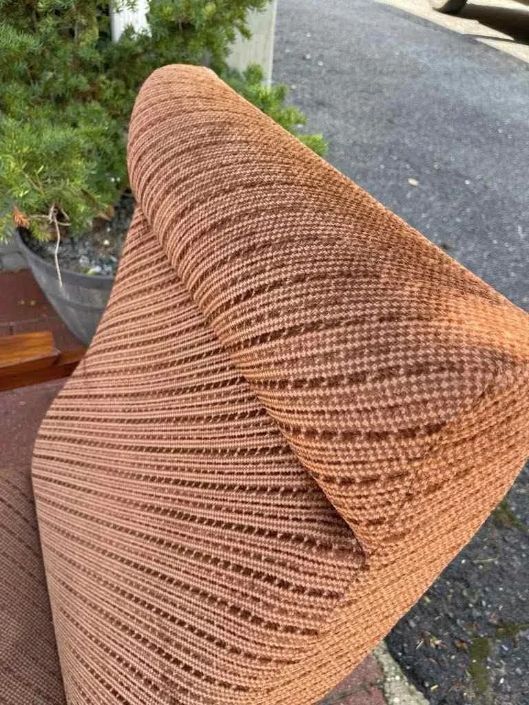 1950s Mid-Century Modern Teak Lounge Chairs With Original Upholstery - Set of 2 - 11