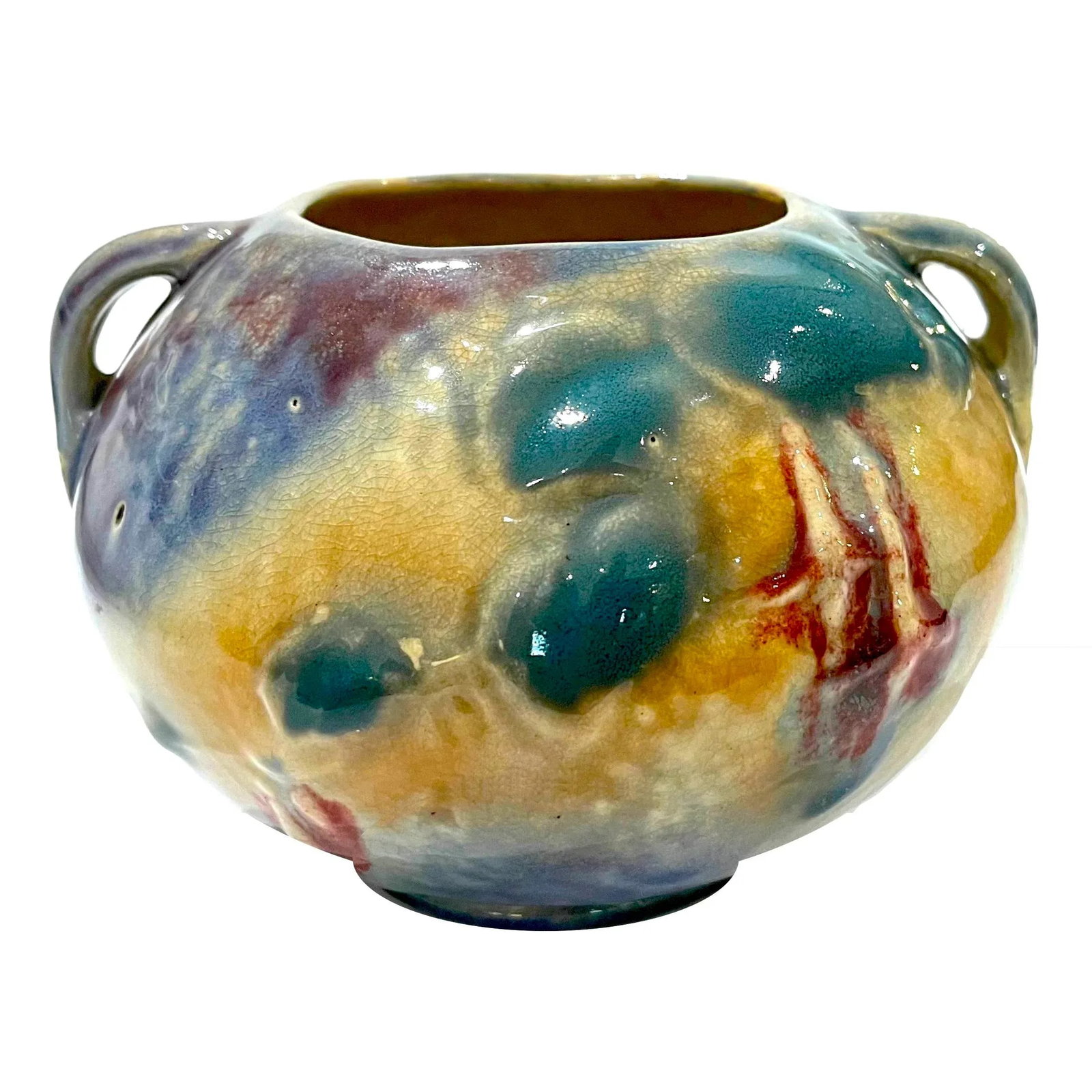 1940's Jardiniere Cachepot - Jackson Pottery Co. Houston Texas - 3