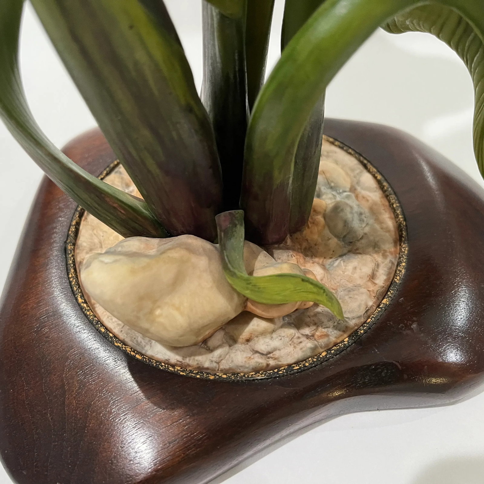Calla Lily Sculpture - Hand-Painted Porcelain - Cybis Limited Edition 1970s - 8