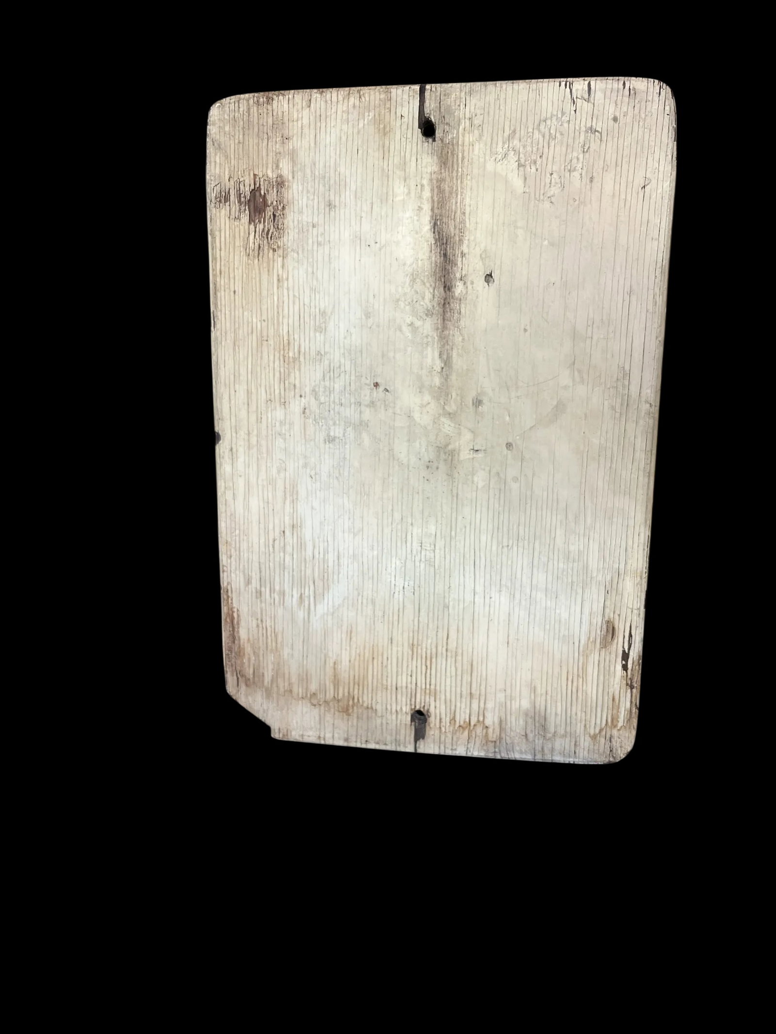 Vintage Wooden "No Parking Any Time" Providence Police Sign - 4