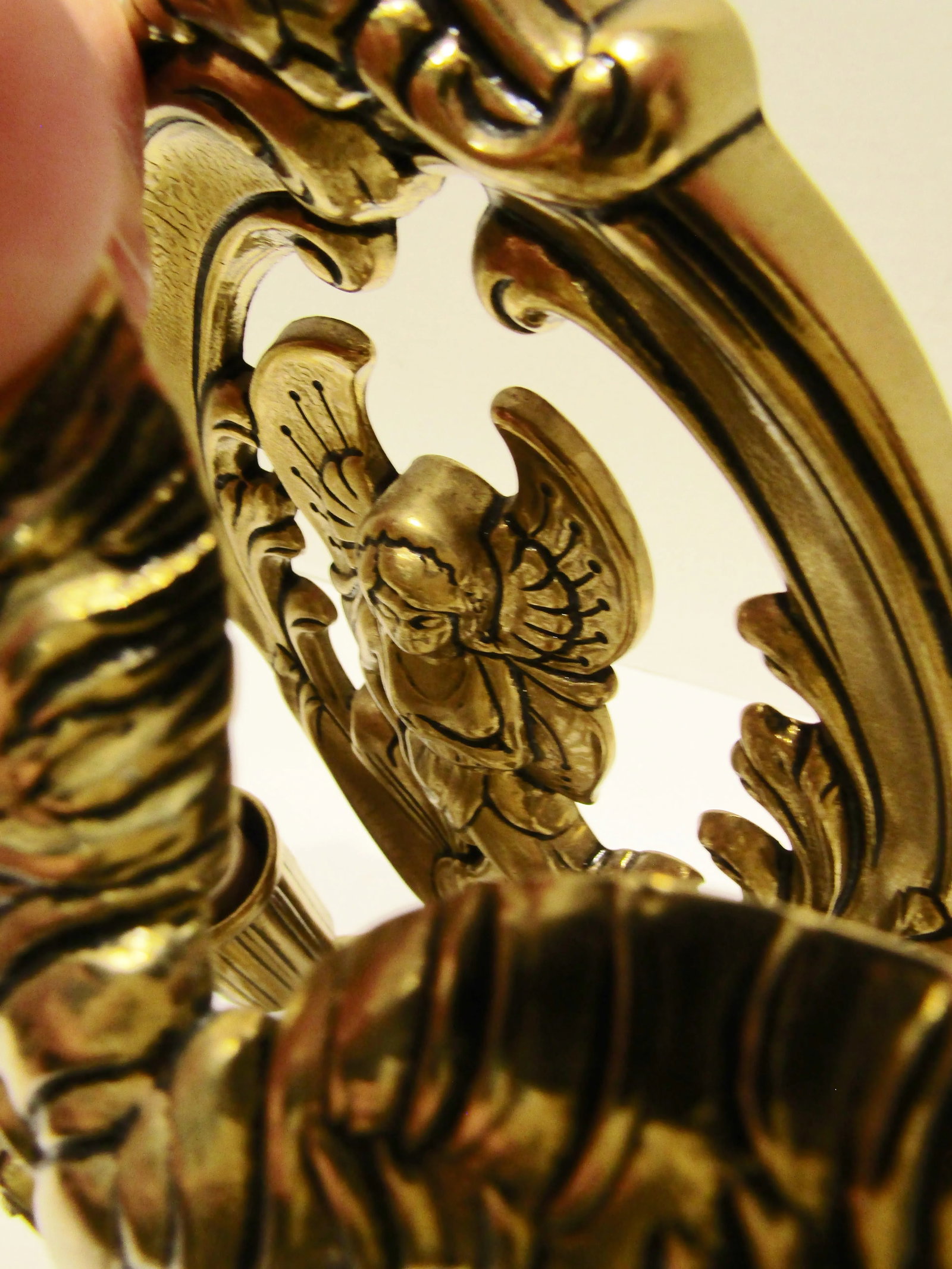 Matched Pair Brass and Crystal Peacock Electric Sconces Circa 1970s - 11