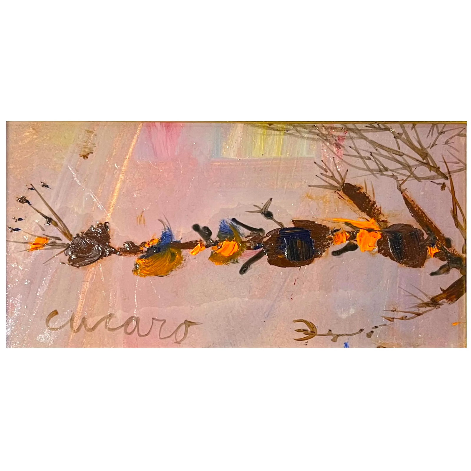 1960's Abstract Painting by Pascal Cucaro - San Francisco - 3