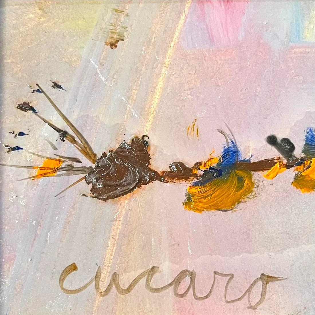 1960's Abstract Painting by Pascal Cucaro - San Francisco - 4