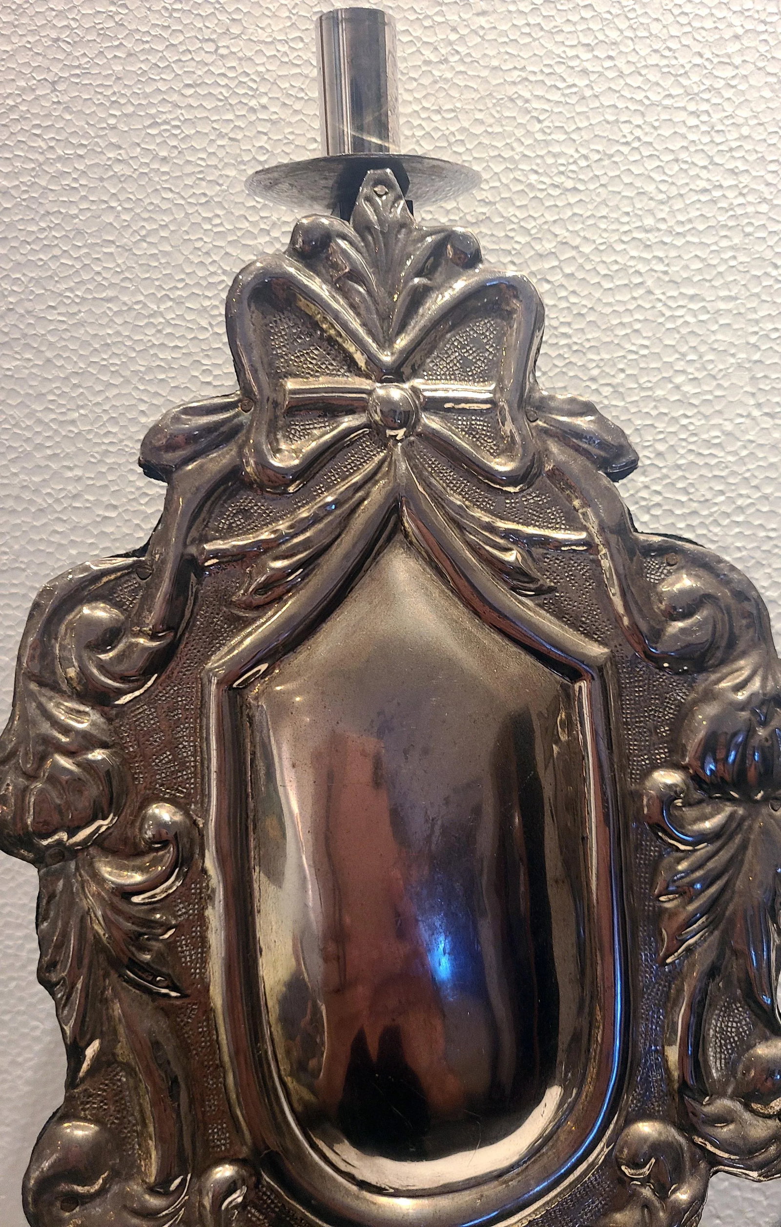 Vintage Sterling Silver Candle Sticks - a Pair - 4
