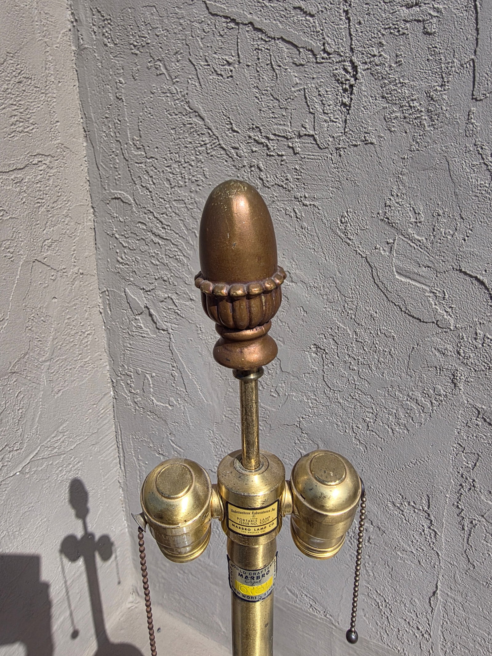 Flour De Lis Marboro Lamp - 6