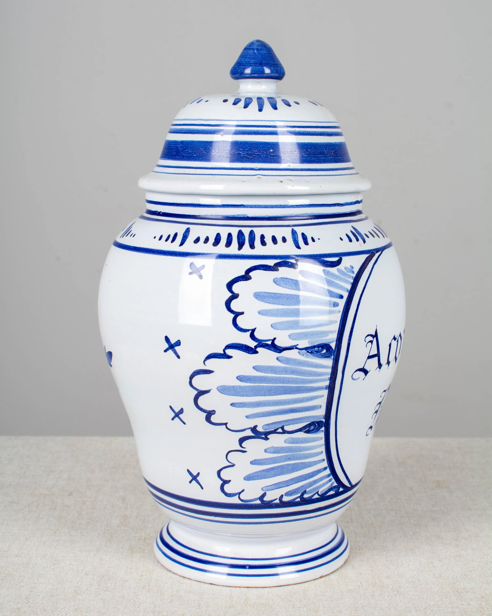 Delft Faience Apothecary Jar - 10