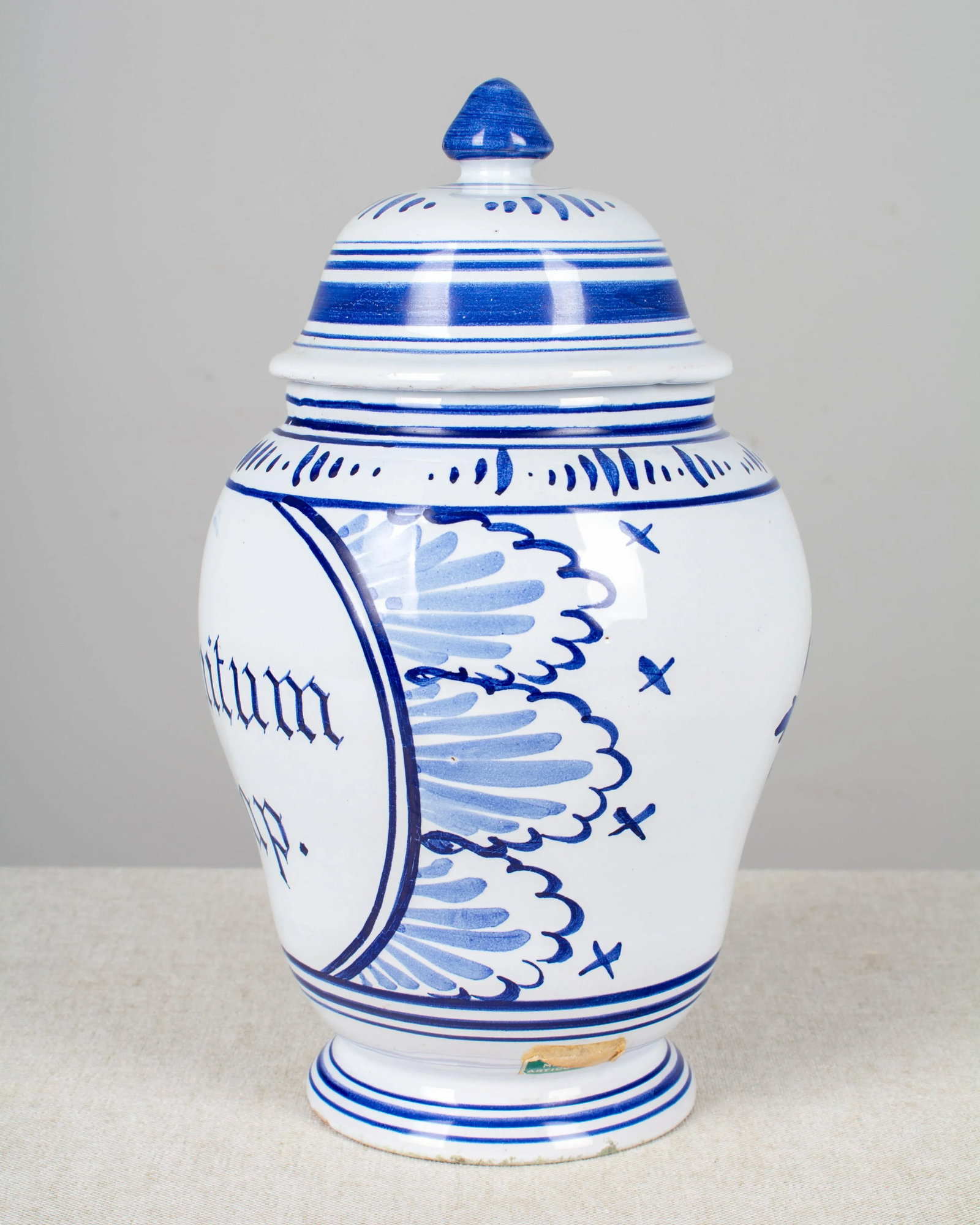 Delft Faience Apothecary Jar - 3