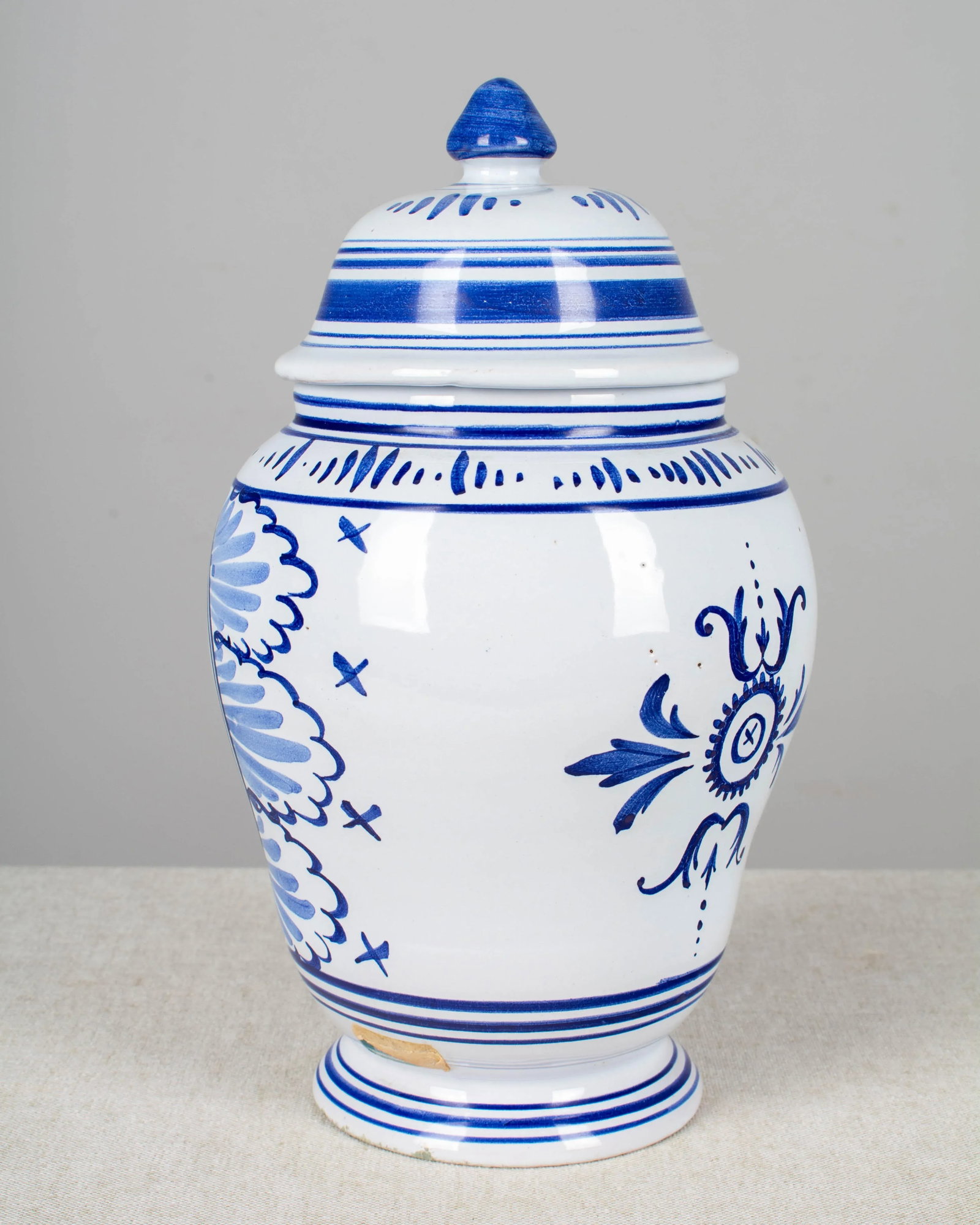 Delft Faience Apothecary Jar - 4