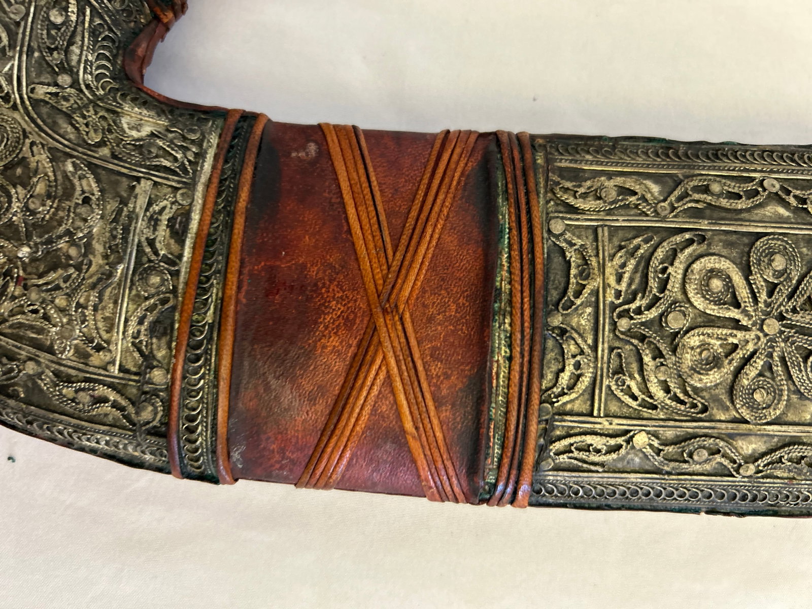 Omani Ceremonial Dagger (Khanjar), Circa 1940-1960 - 10